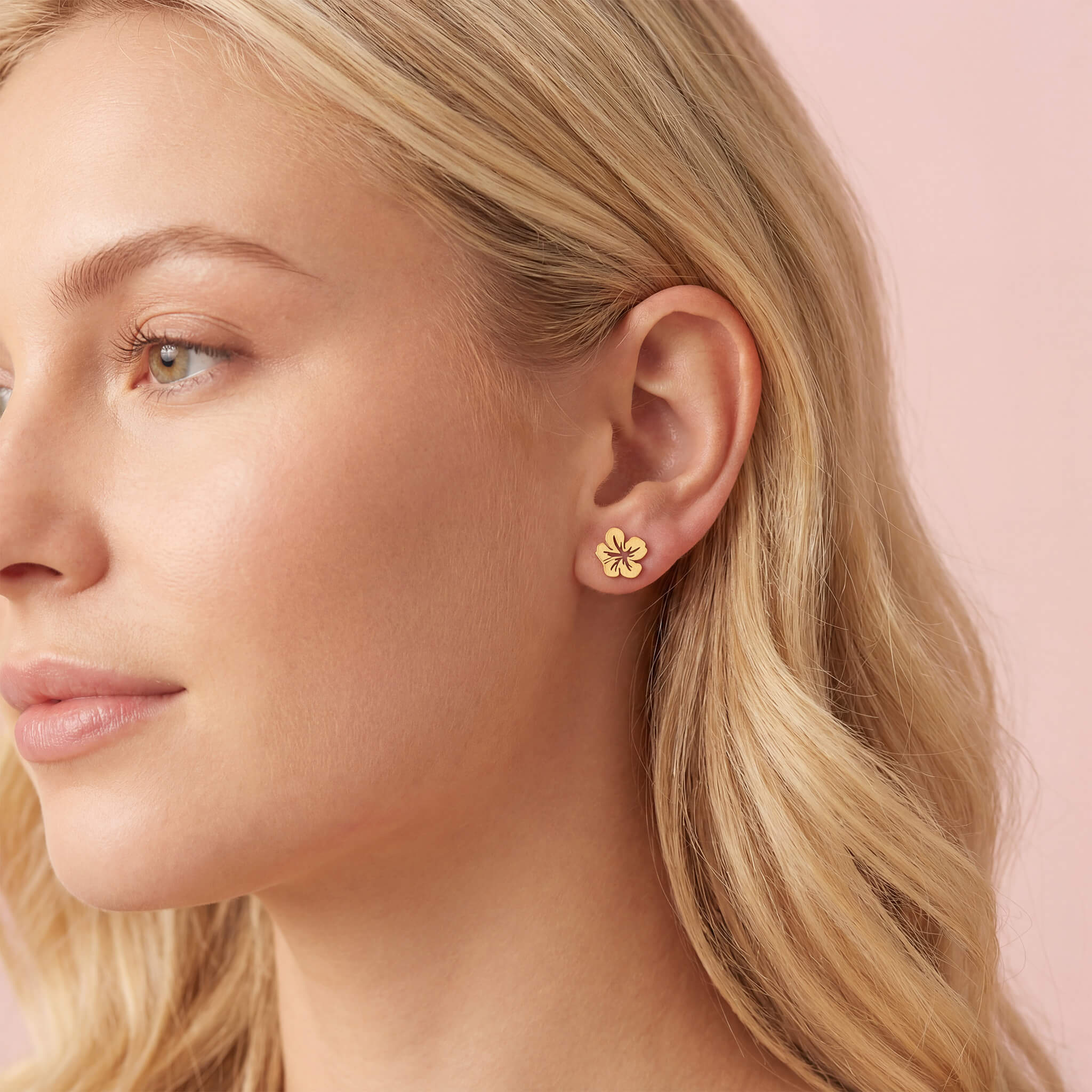 Aretes Flor Tropical