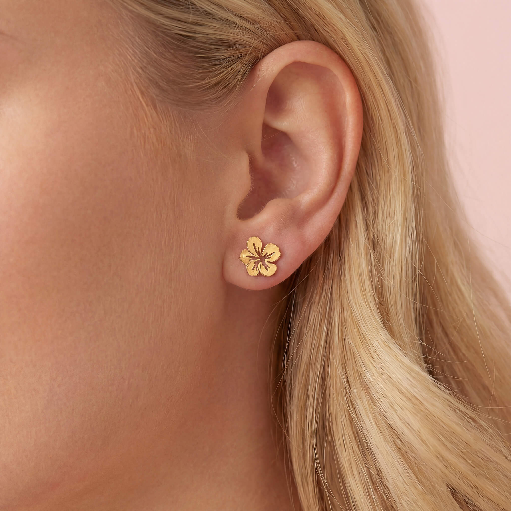 Aretes Flor Tropical