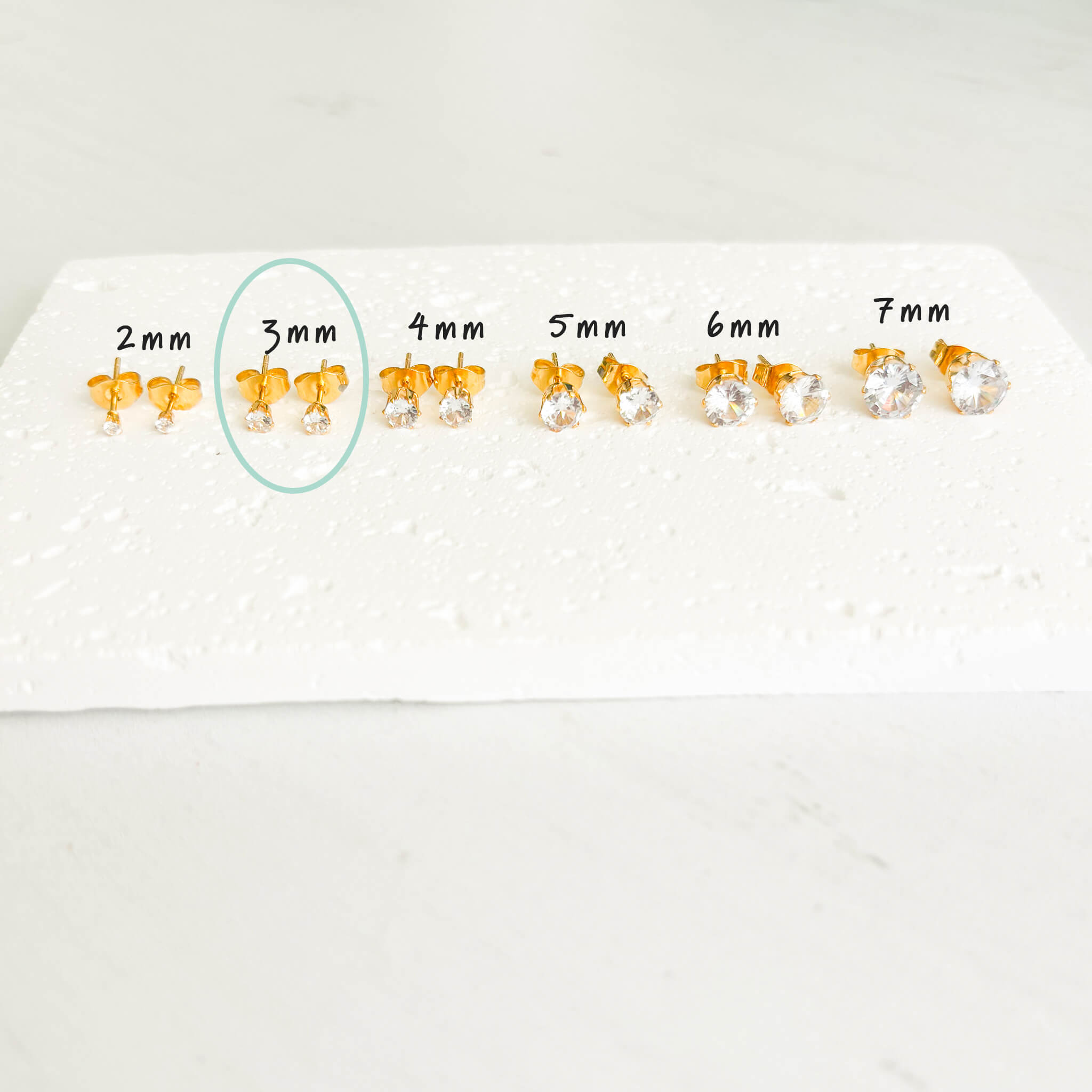 Topos Zircón Mini 3MM