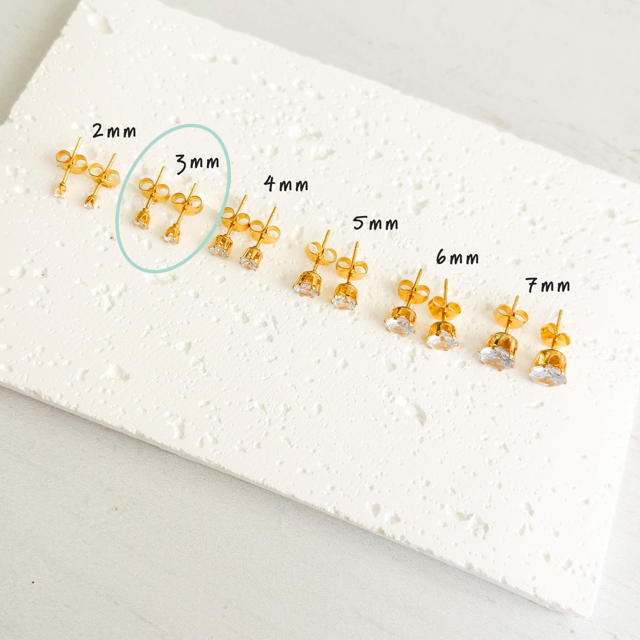 Topos Zircón Mini 3MM