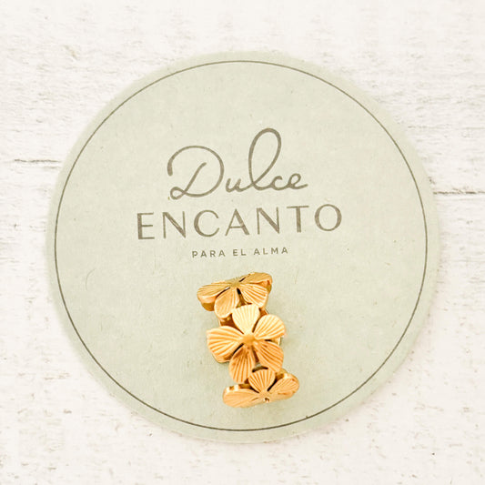 Anillo Flores Primavera Grandes Abierto