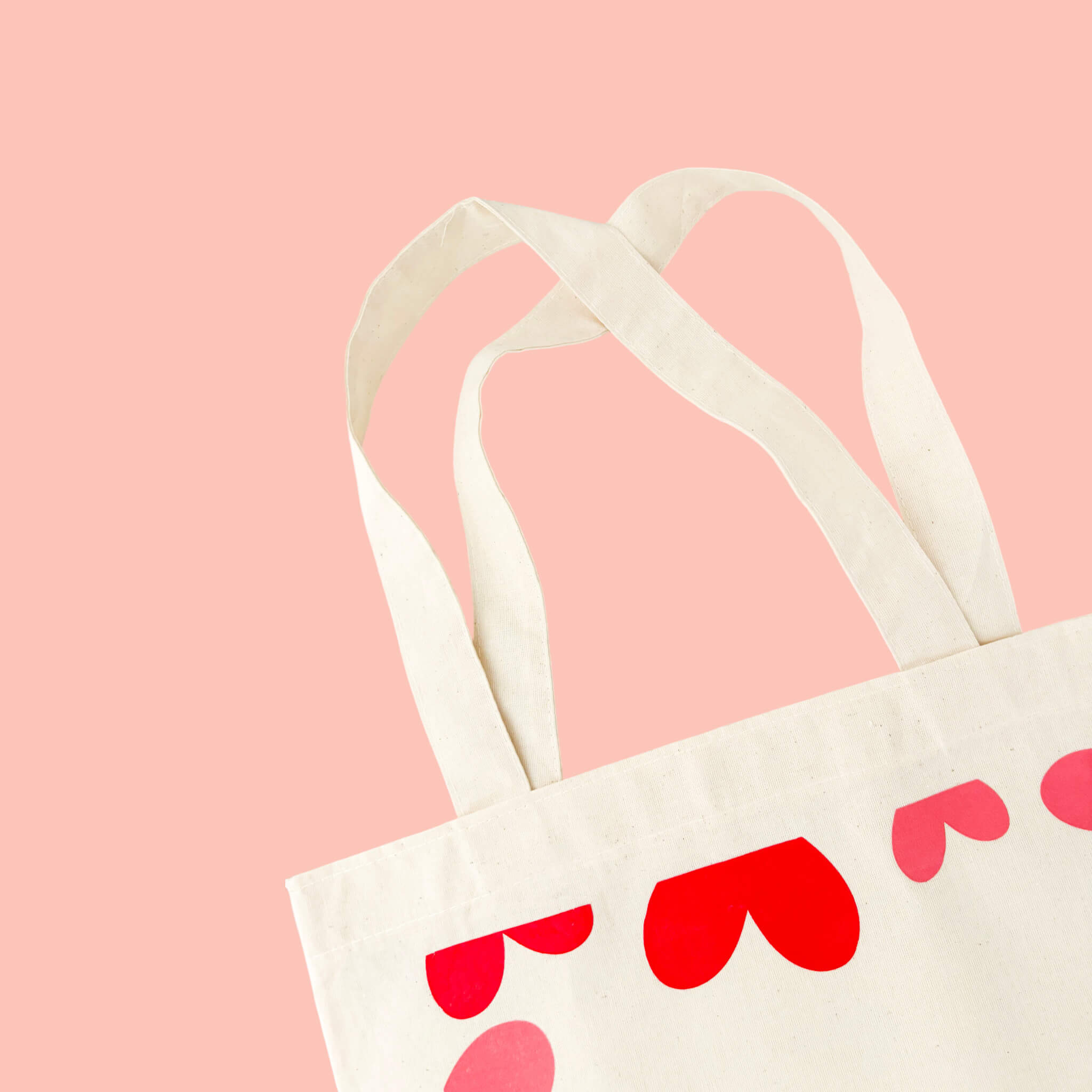 Tote Eco Bag Corazones “Hoy es un Gran Día”