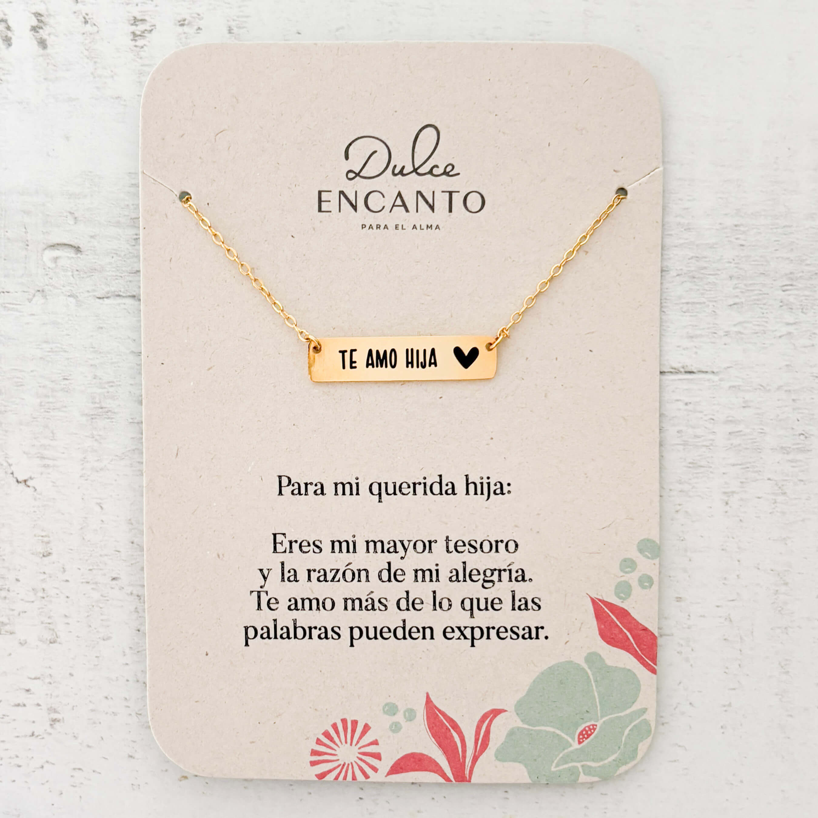 Cadena Te Amo Hija Con Significado