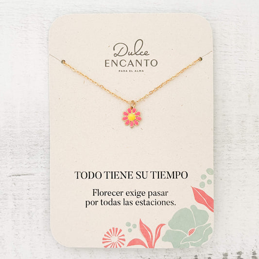 Cadena Margarita Magenta Con Significado