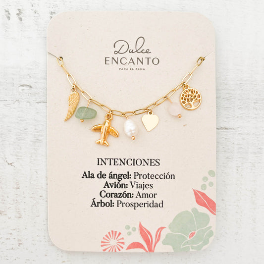 Collar Intenciones Viajes Prosperidad Con Significado