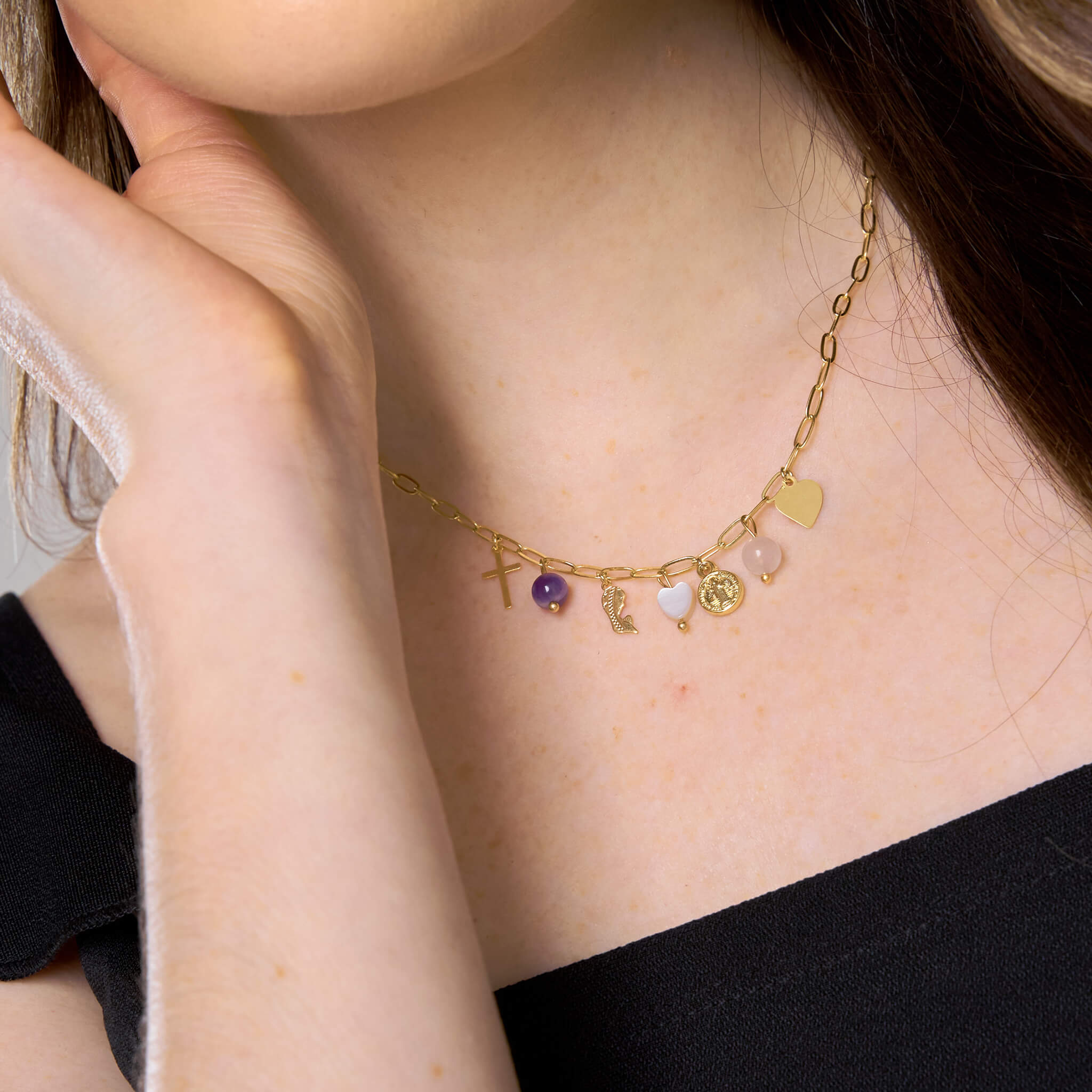 Collar Intenciones Fe Amor Con Significado