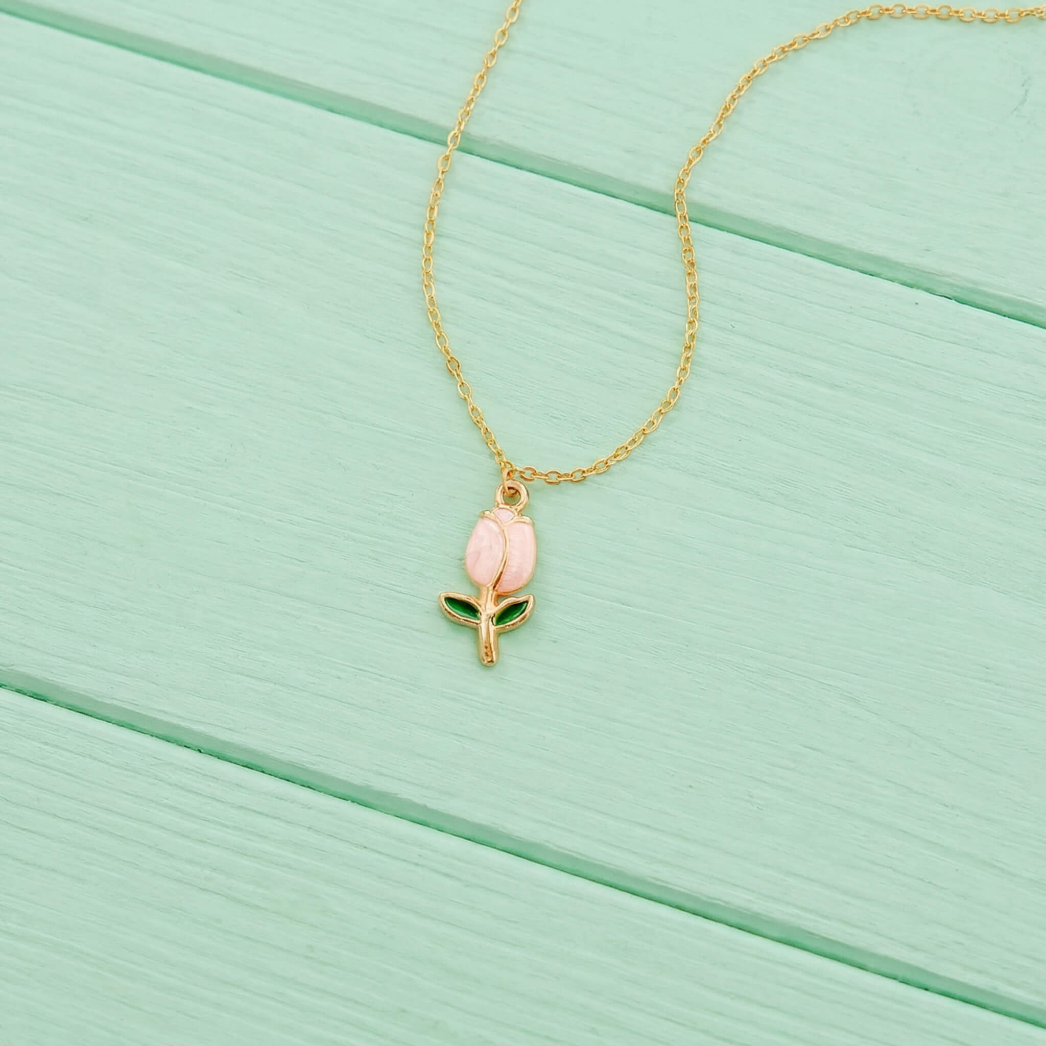 Cadena Tulipán Rosado