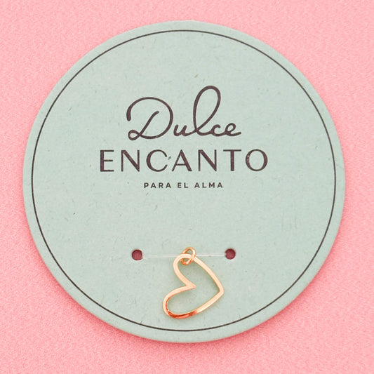 Dije Corazón Silueta