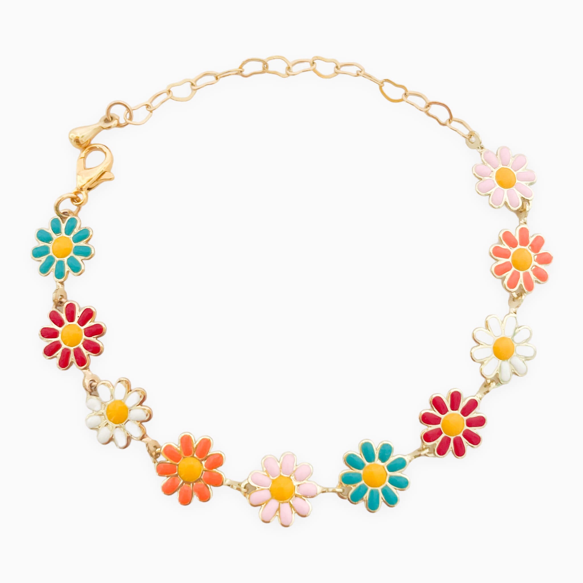 Pulsera Margaritas Multicolor Con Significado