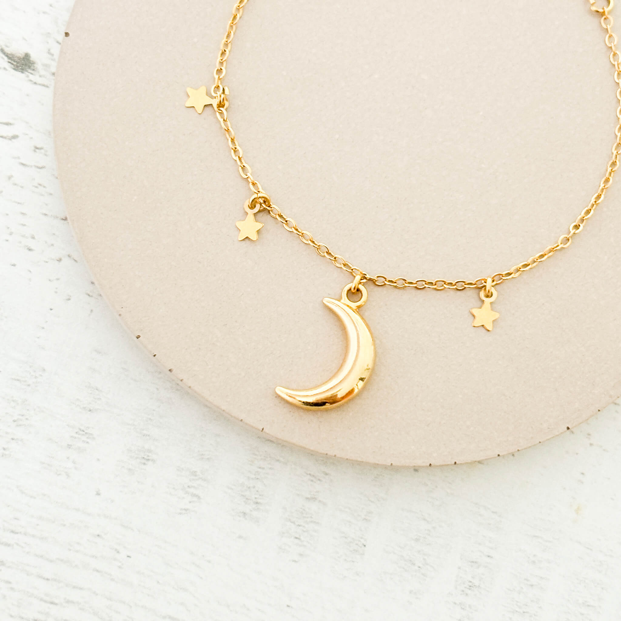 Pulsera 3 Estrellas Luna Con Significado