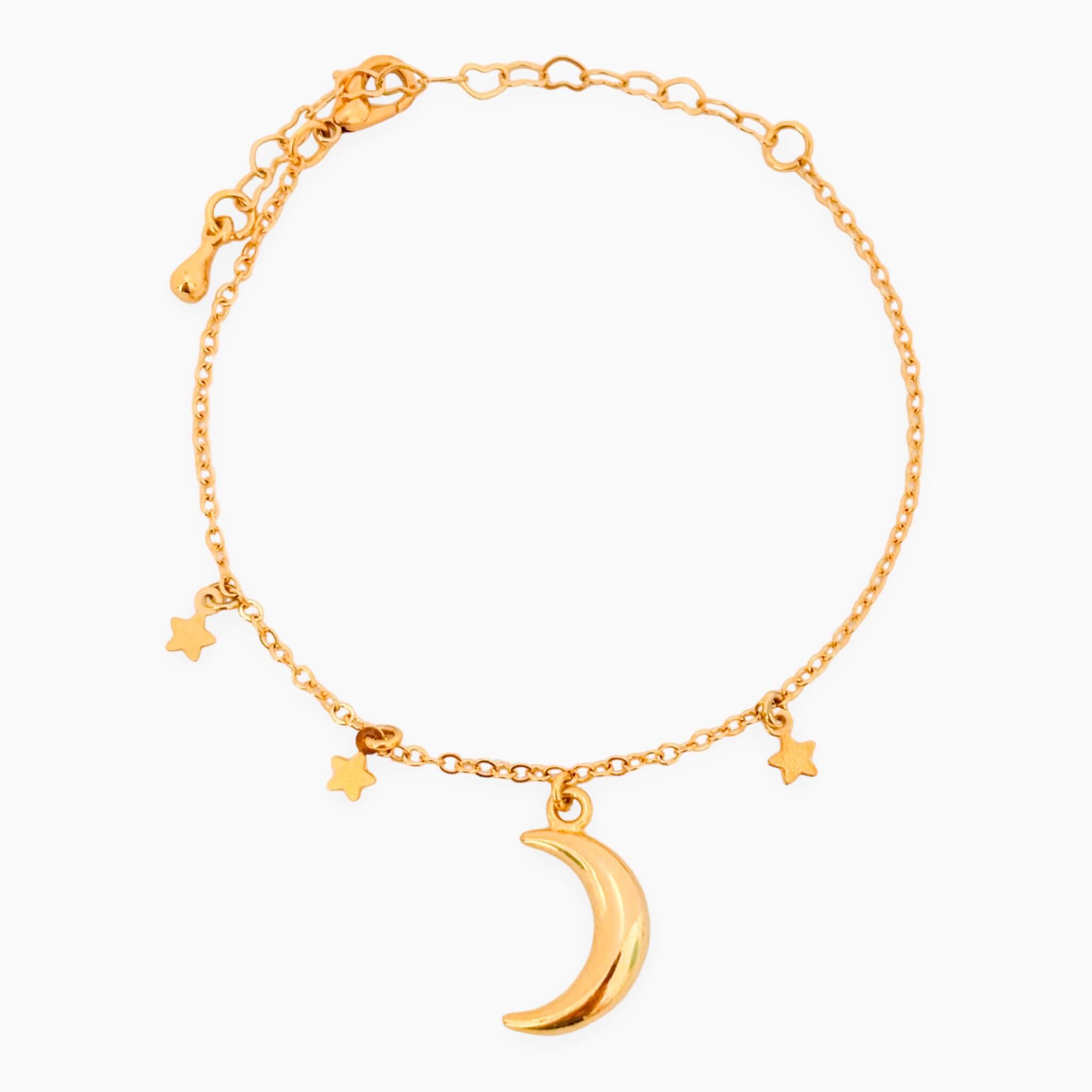 Pulsera 3 Estrellas Luna Con Significado