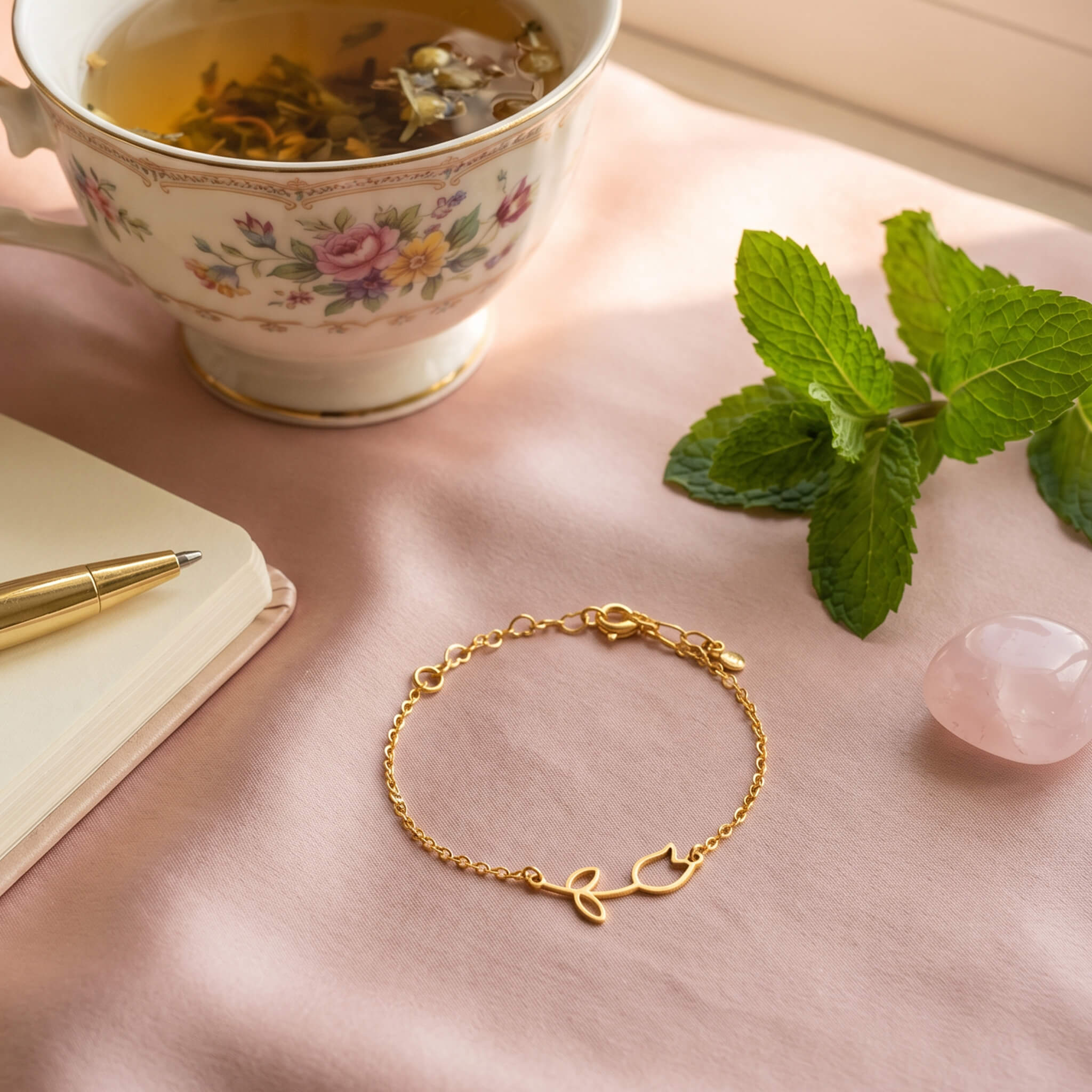 Pulsera Tulipán Silueta