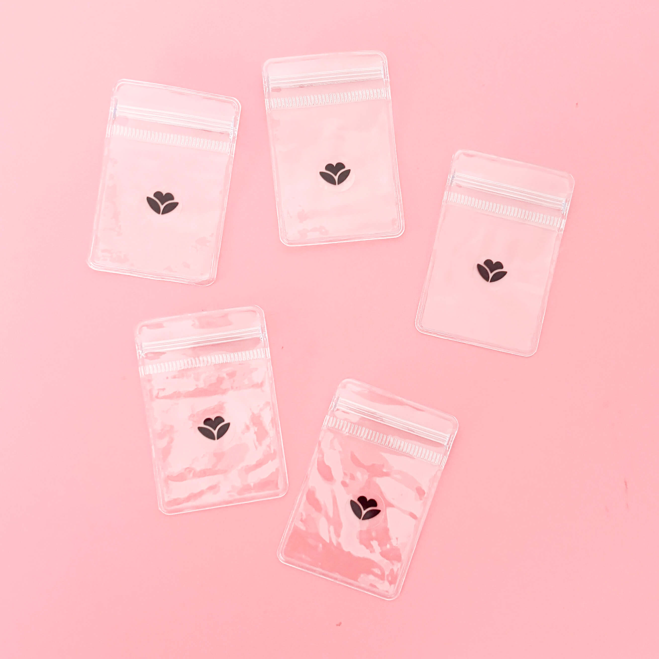 Mini Bolsa Antipolvo 3.5 cm x 4.5 cm Set de 5 Para Joyería