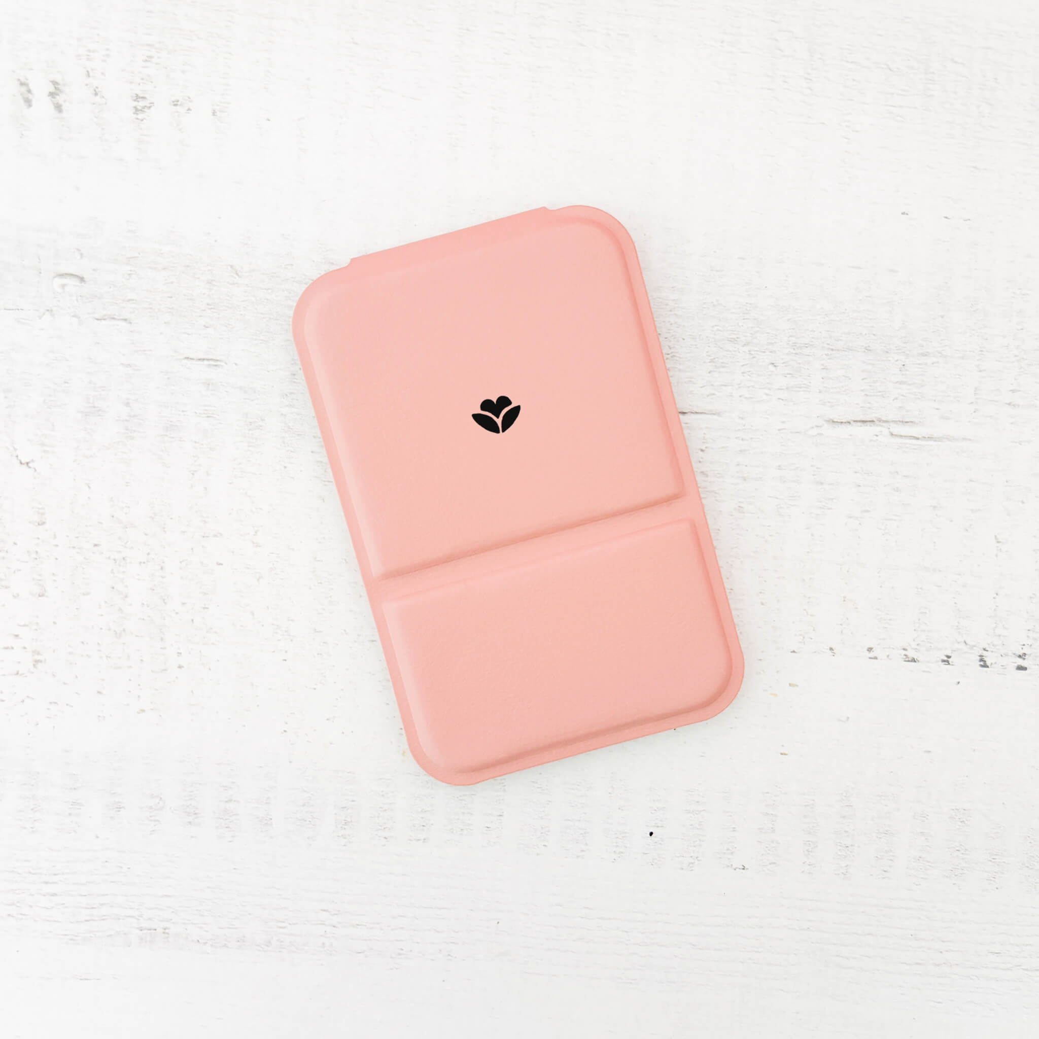 Espejo Pequeño Rosado Portátil Para Bolso Y Viajes