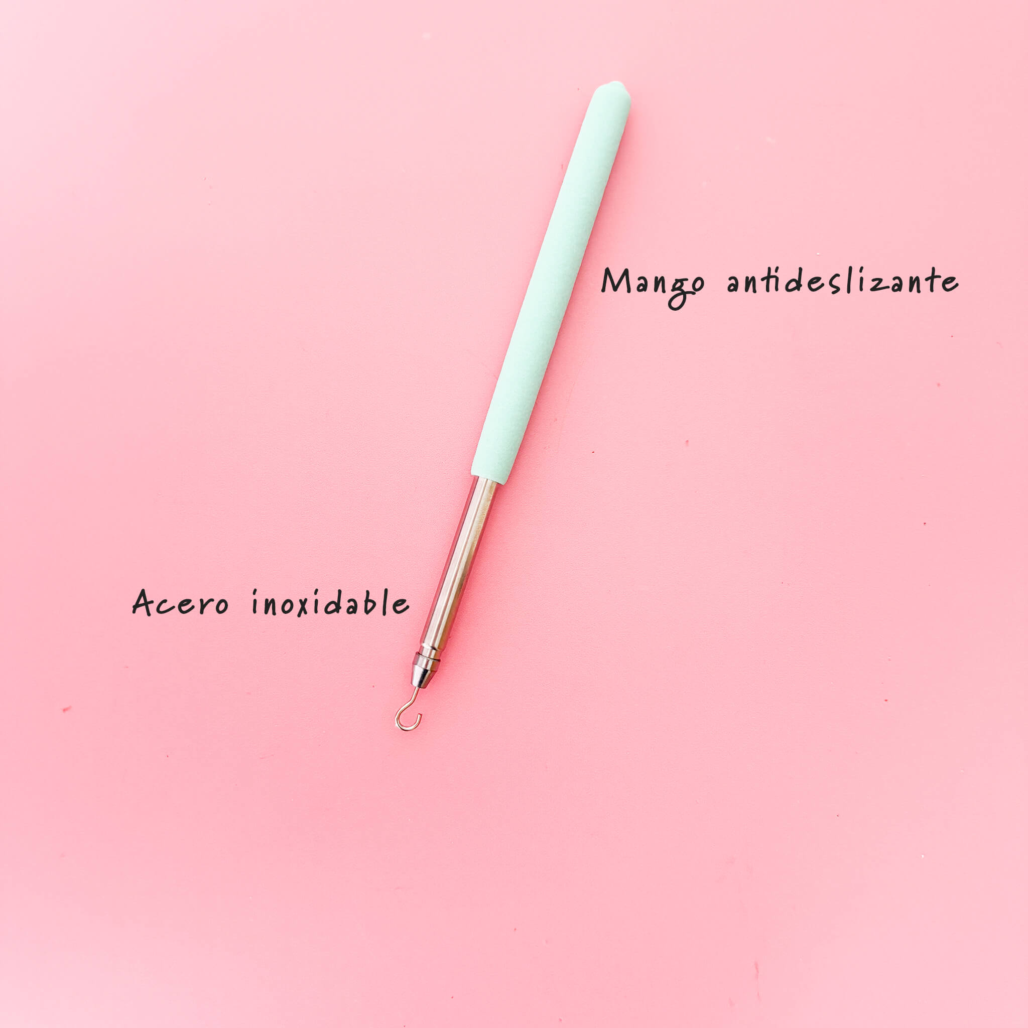 Pinza Para Poner Pulsera Verde Menta