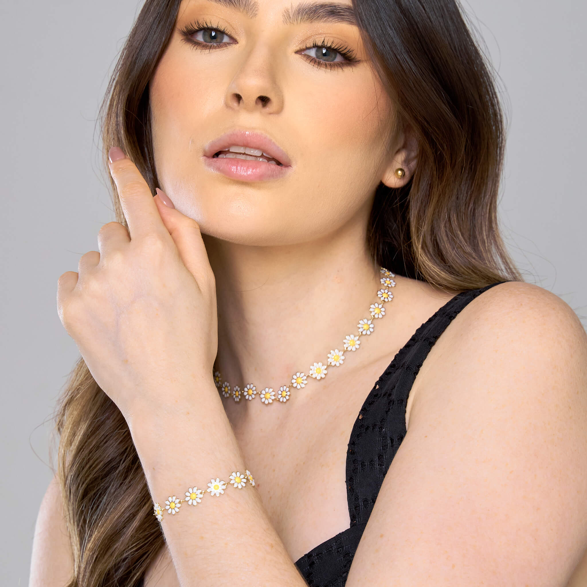 Set Collar Margarita + Pulsera Margaritas + Topos