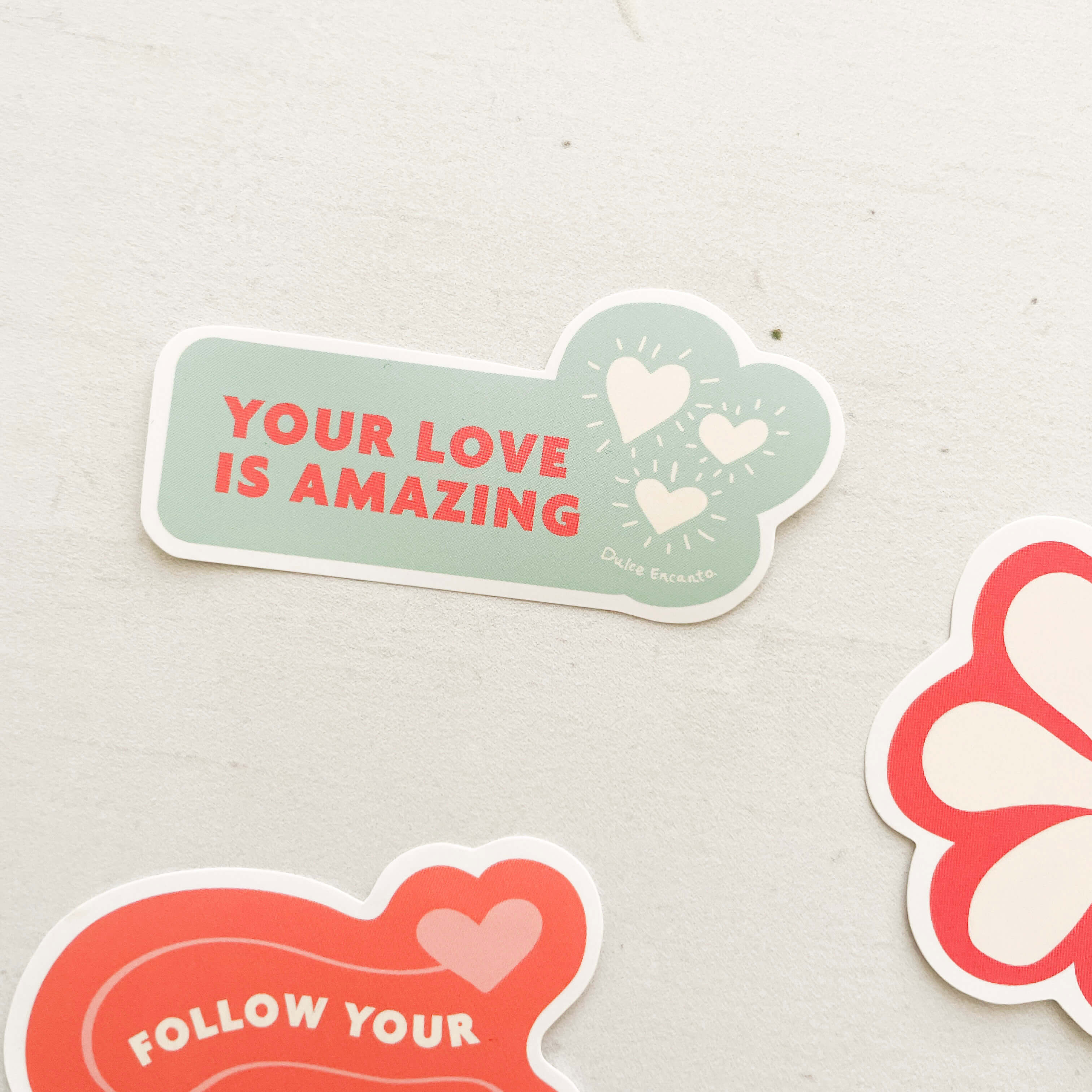 Set de 8 Stickers Buena Vibra