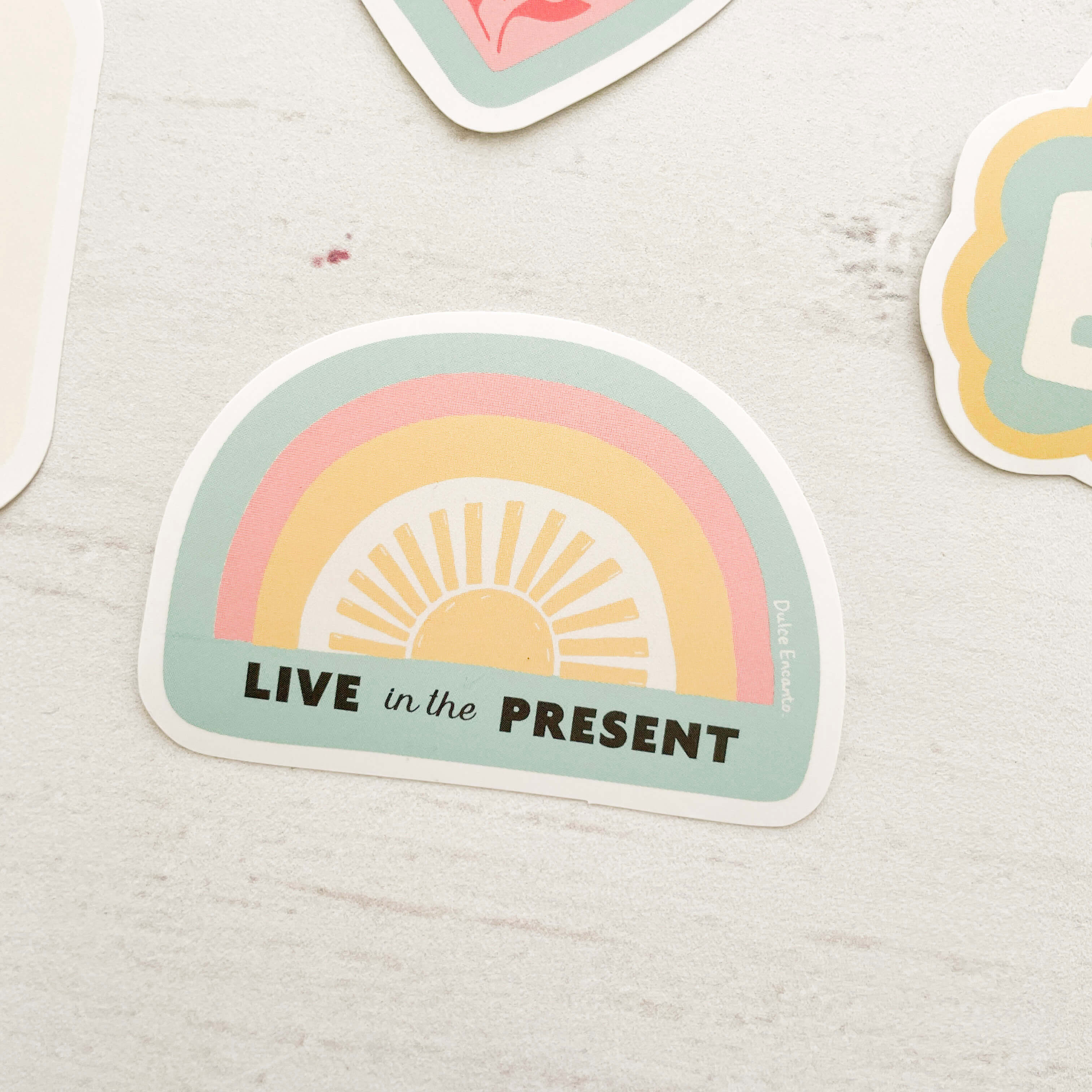 Set de 8 Stickers Buena Vibra