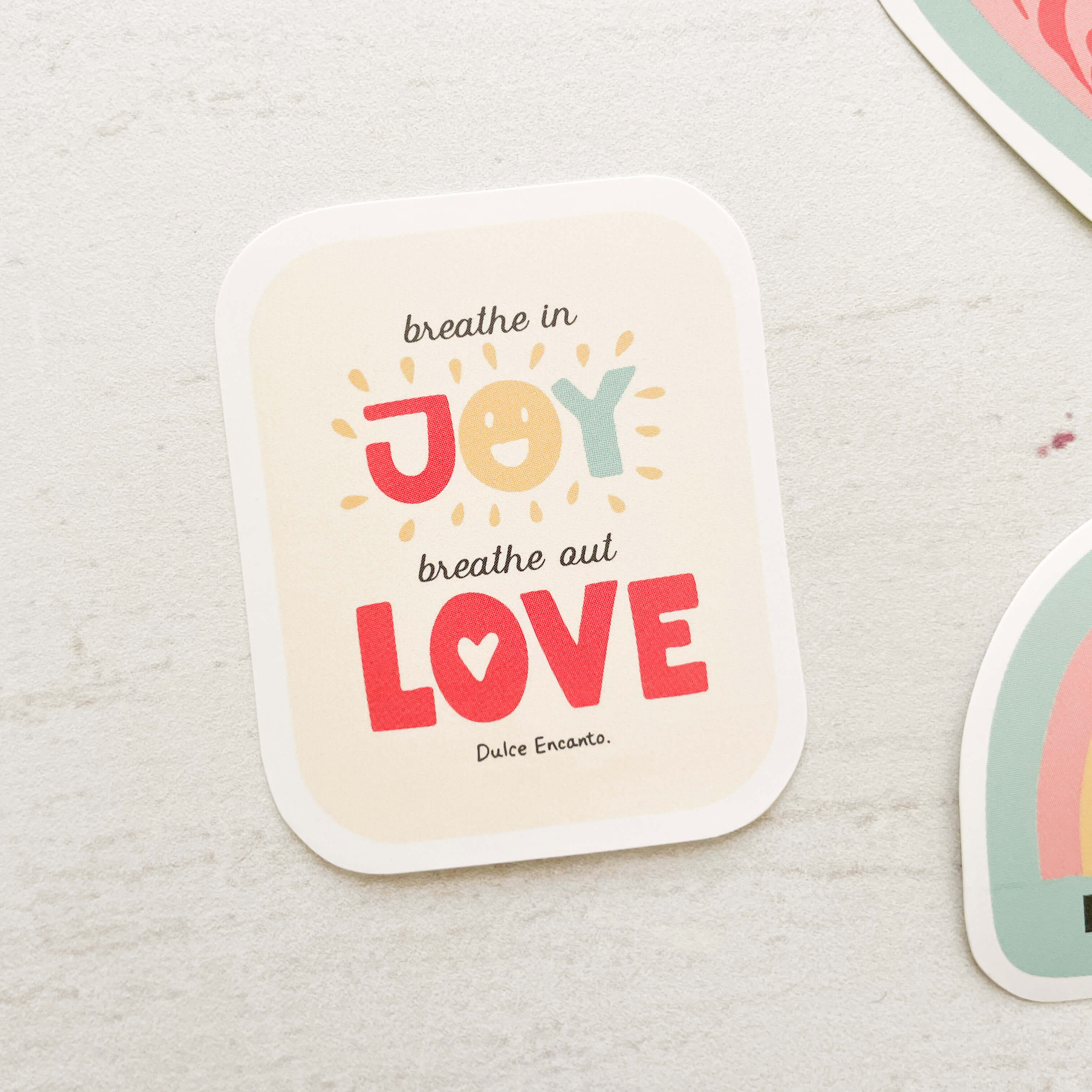 Set de 8 Stickers Buena Vibra