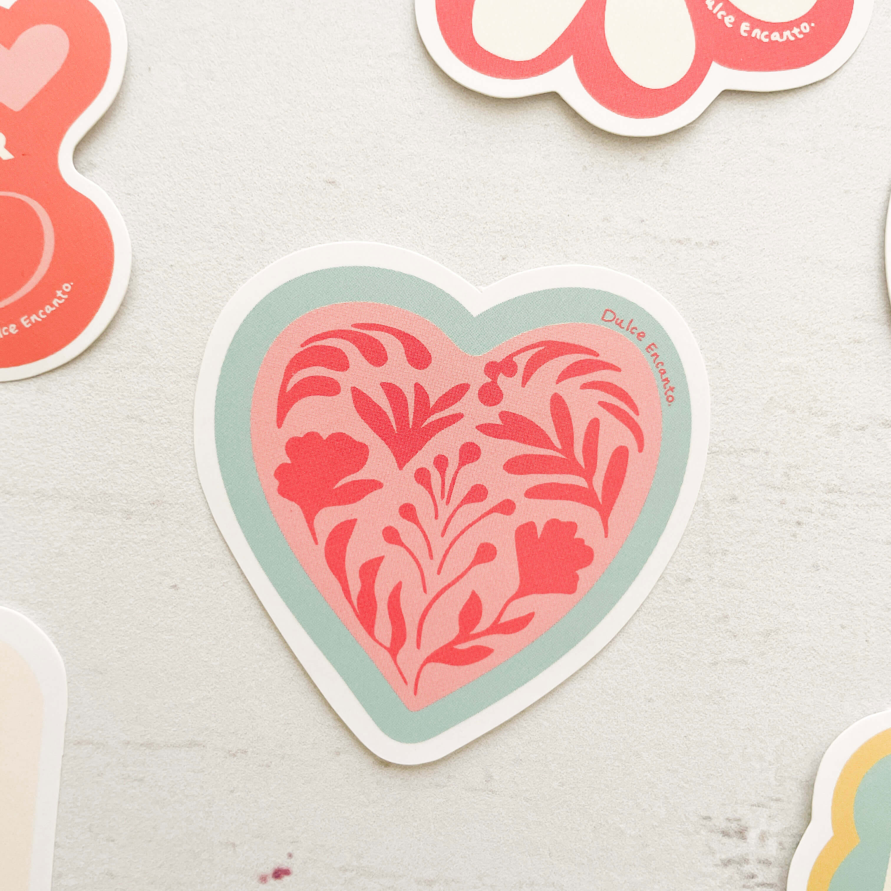 Set de 8 Stickers Buena Vibra