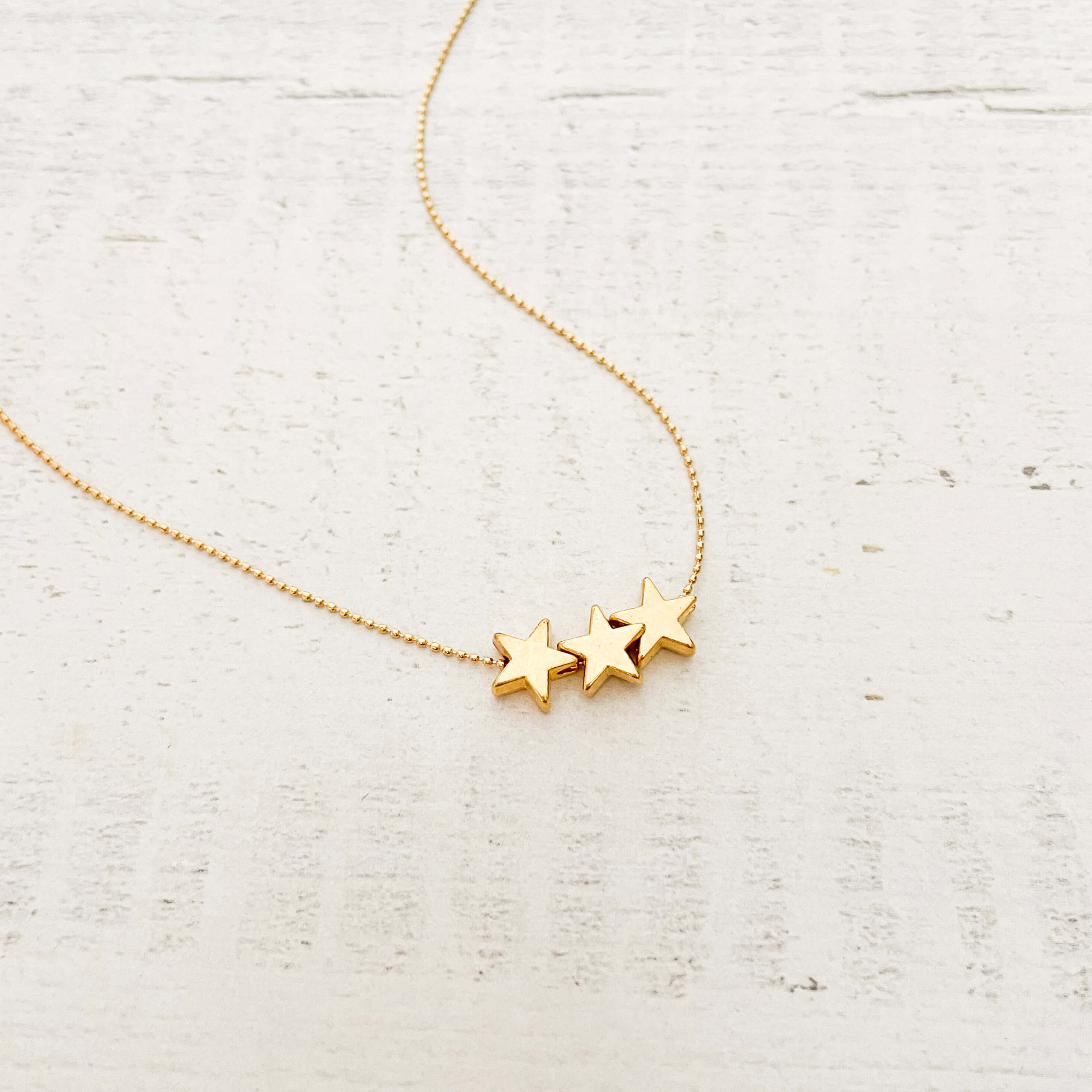 Cadena 3 Deseos Estrellas Con Significado