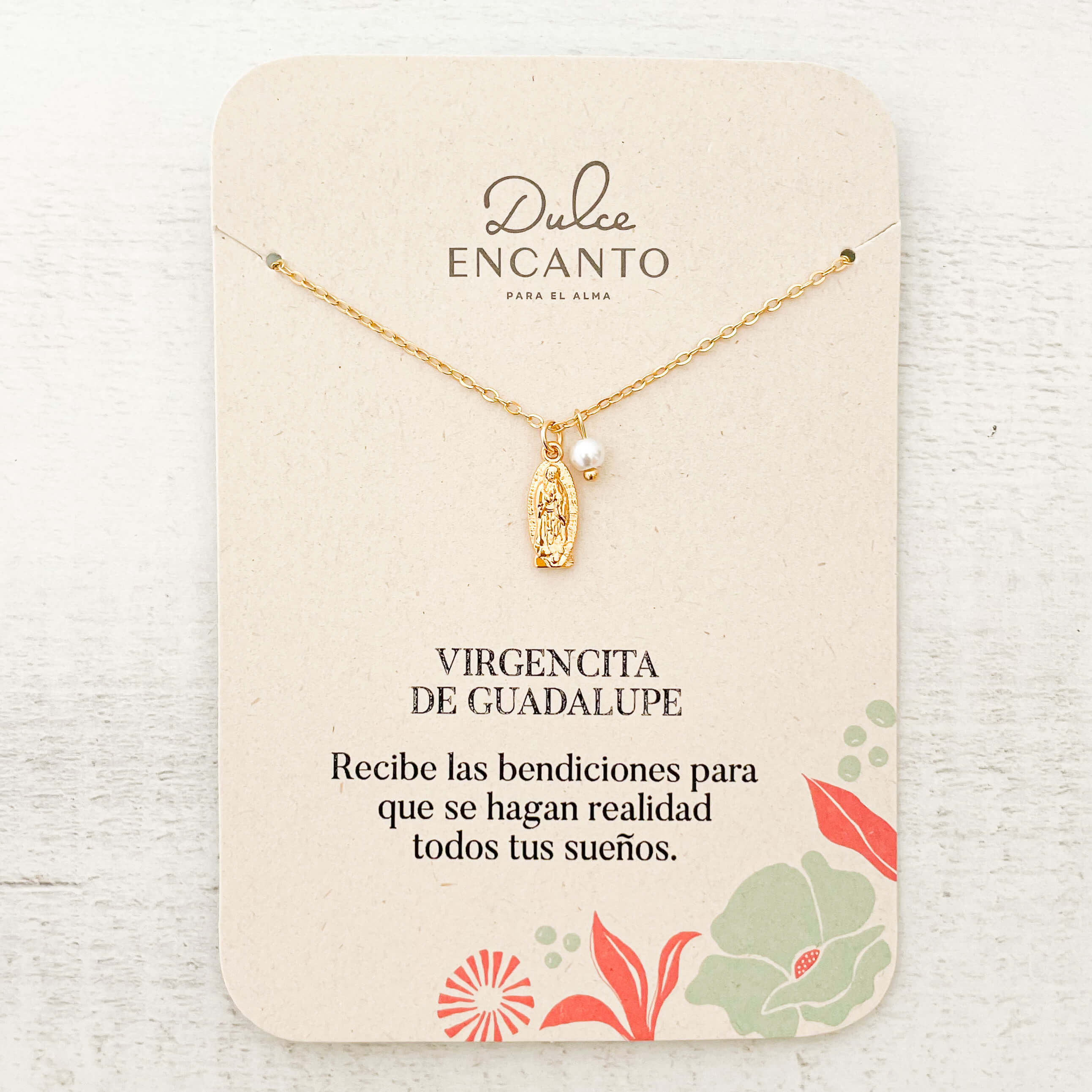 Cadena Virgencita de Guadalupe Con Significado