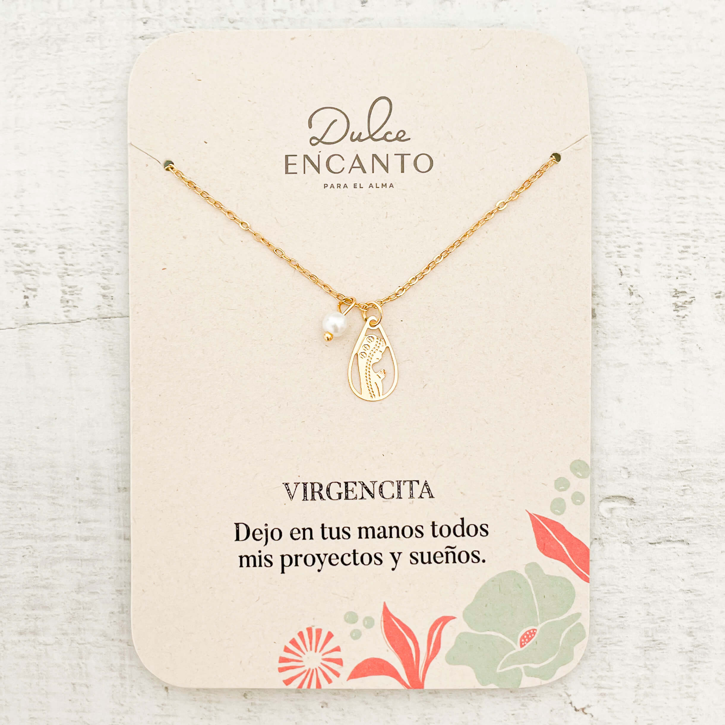 Cadena Virgencita María Con Significado