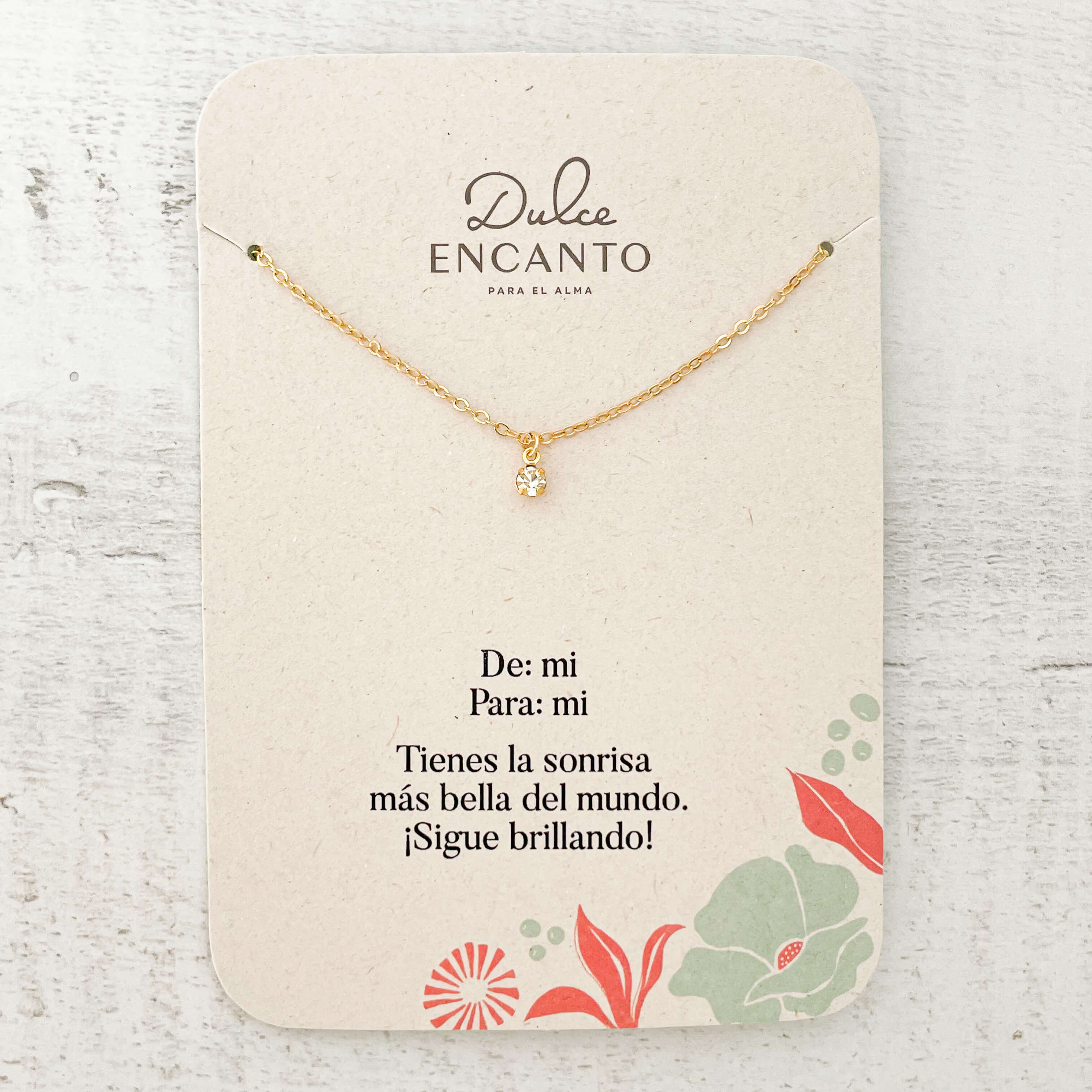 Cadena Gargantilla zircón Con Significado