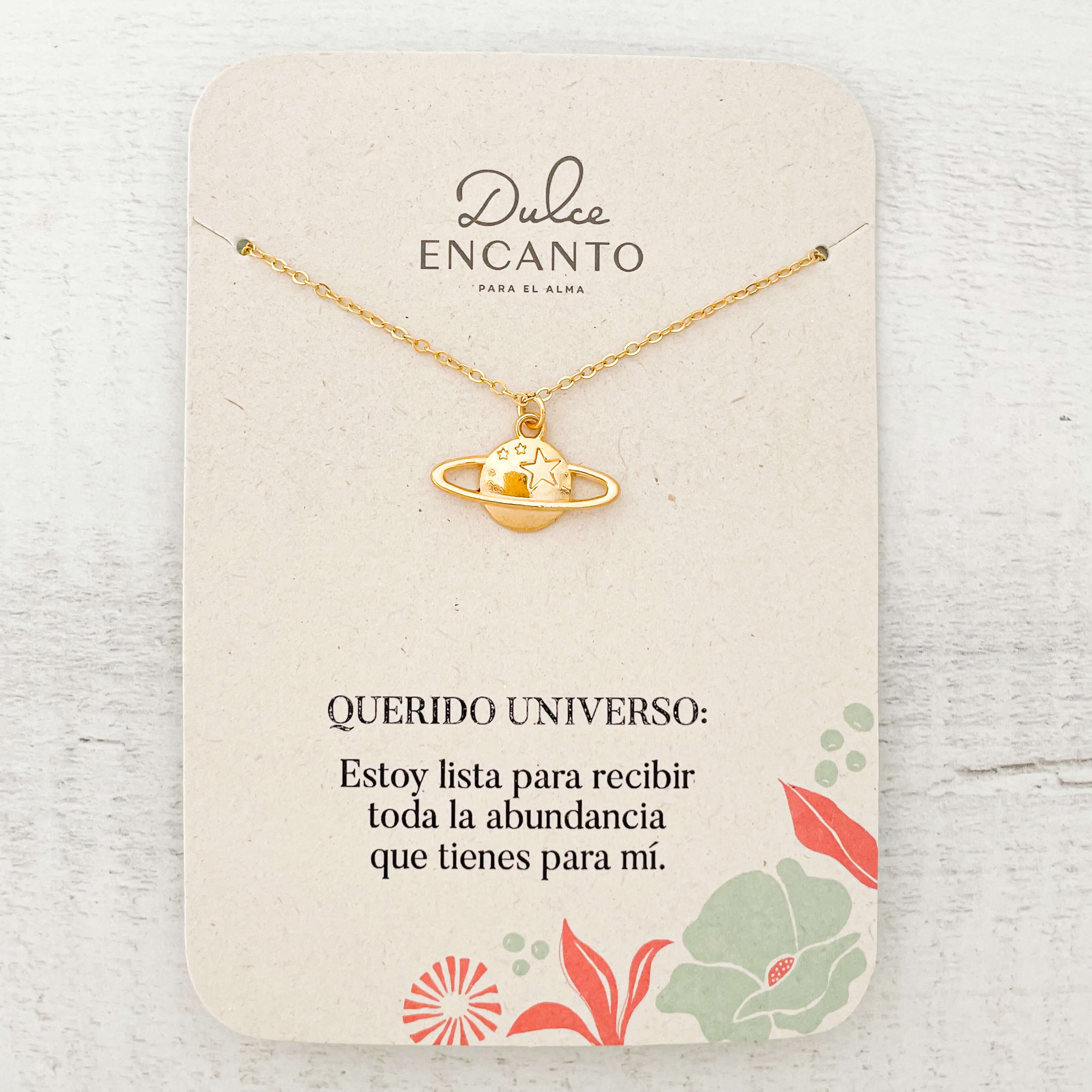 Cadena Planeta Estrellas Con Significado