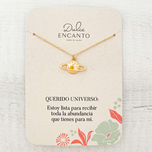 Cadena Planeta Estrellas Con Significado