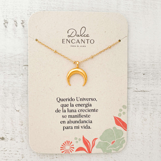 Cadena Luna Creciente Con Significado