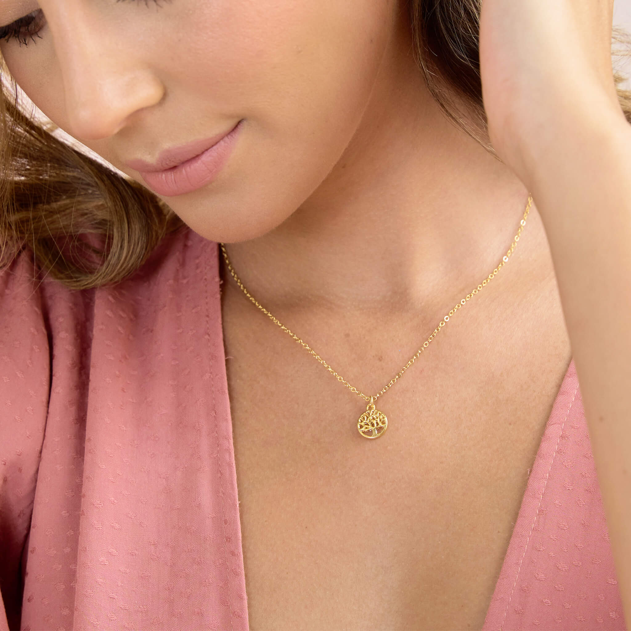 Cadena Árbol De La Vida Con Significado