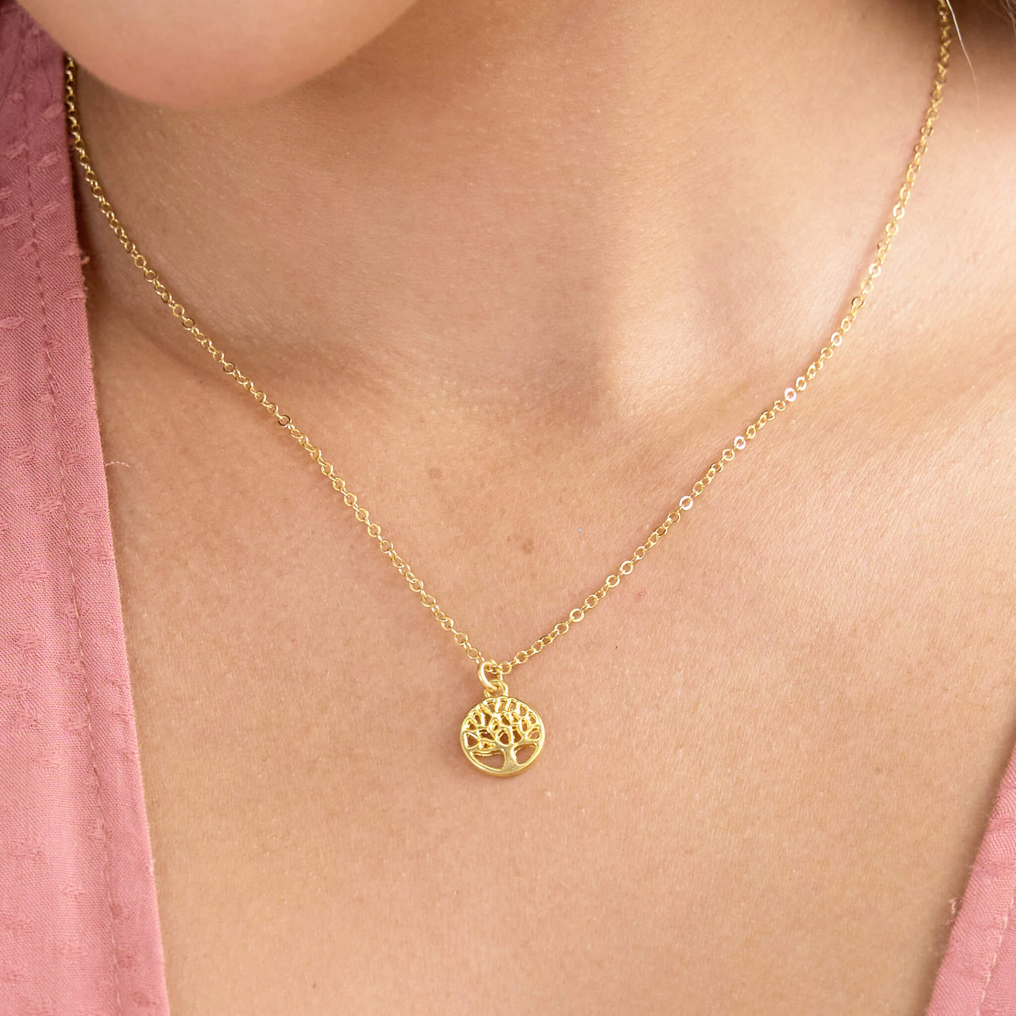 Cadena Árbol De La Vida Con Significado