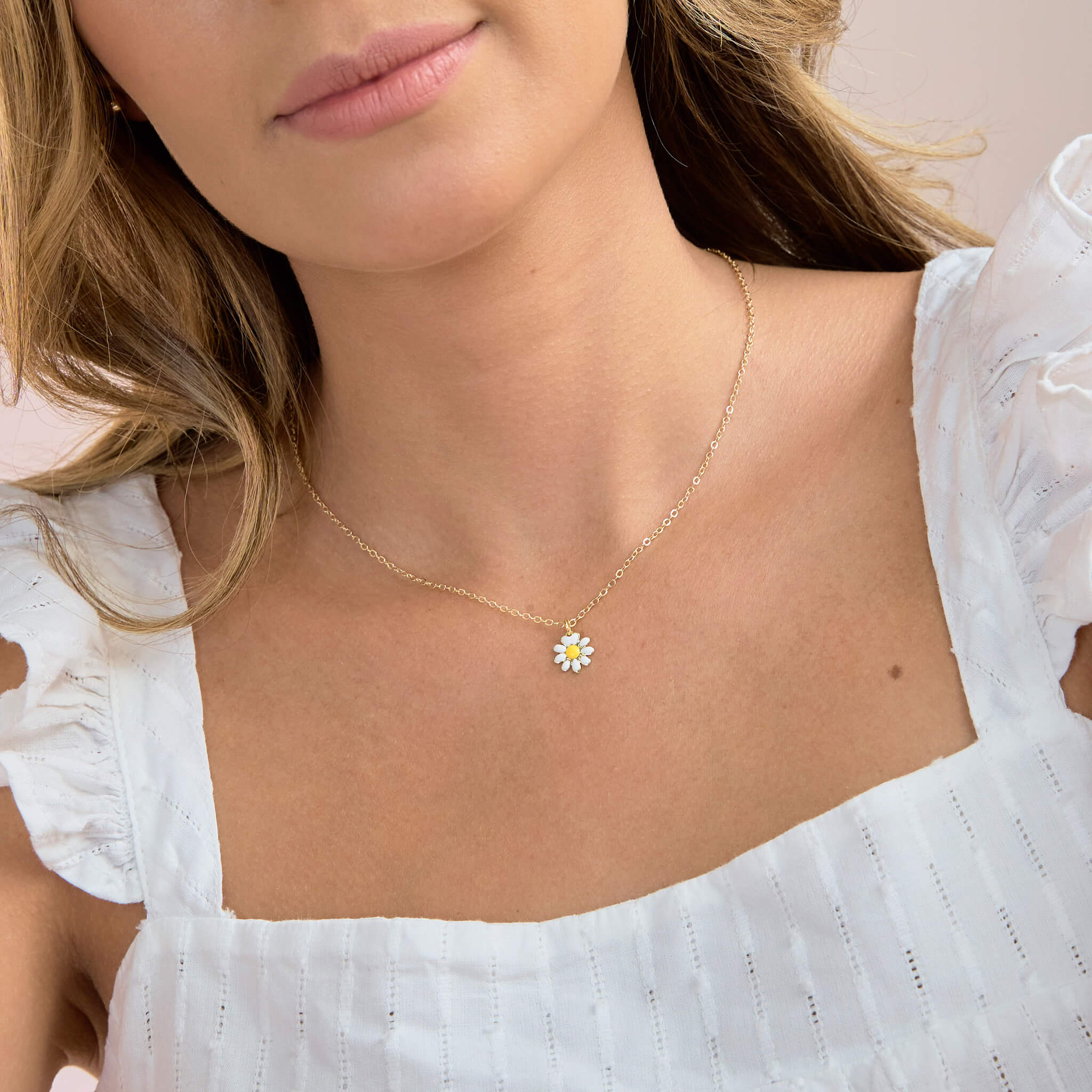 Cadena Flor Margarita Con Significado