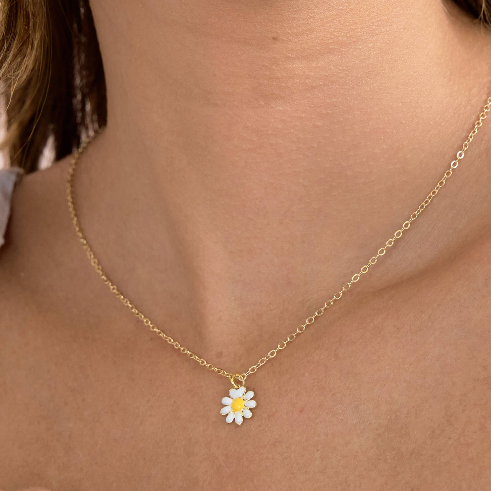 Cadena Flor Margarita Con Significado