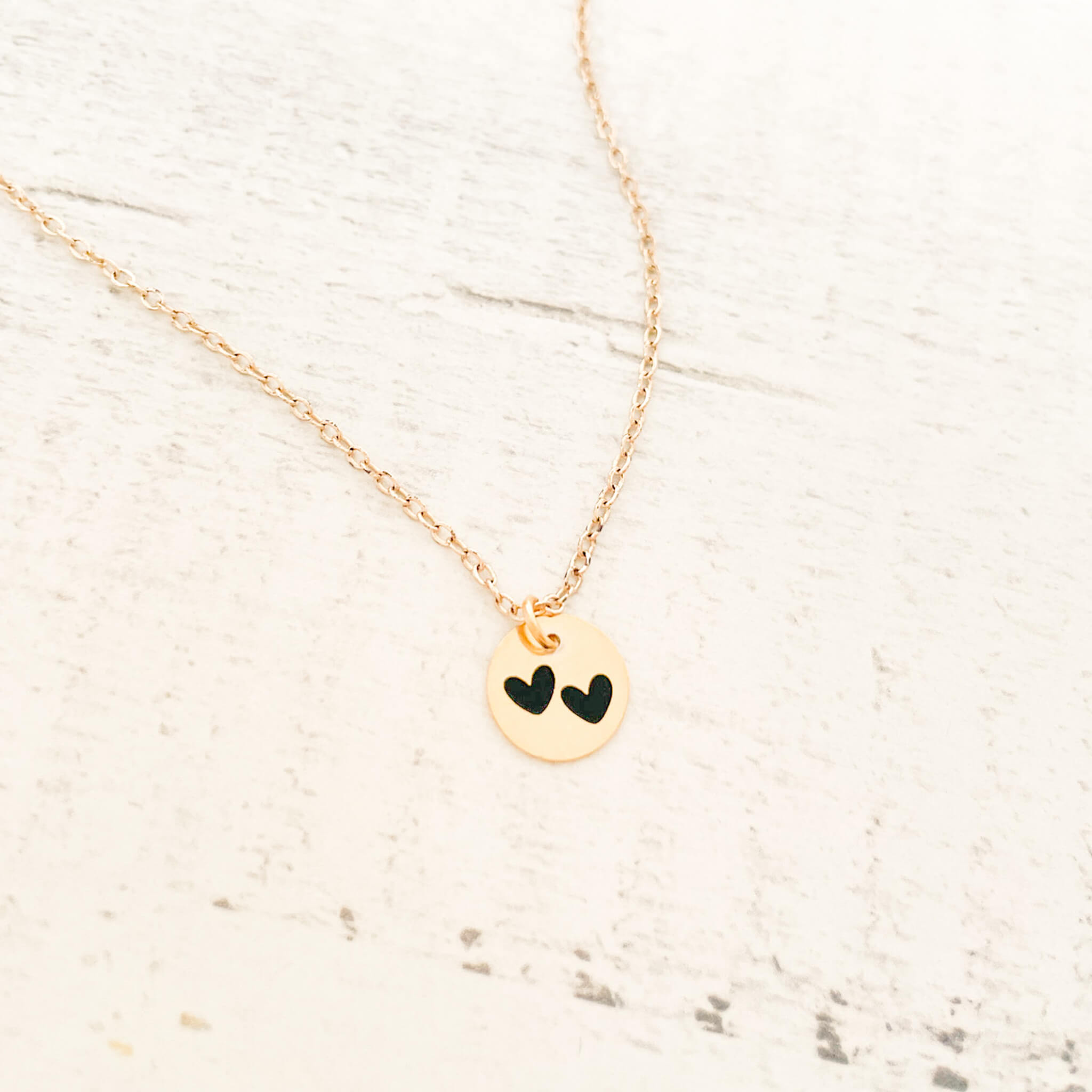 Cadena Mamá e Hija Dos Corazones