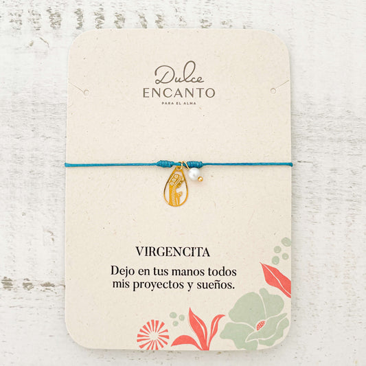 Pulsera Hilo Virgencita María Con Significado