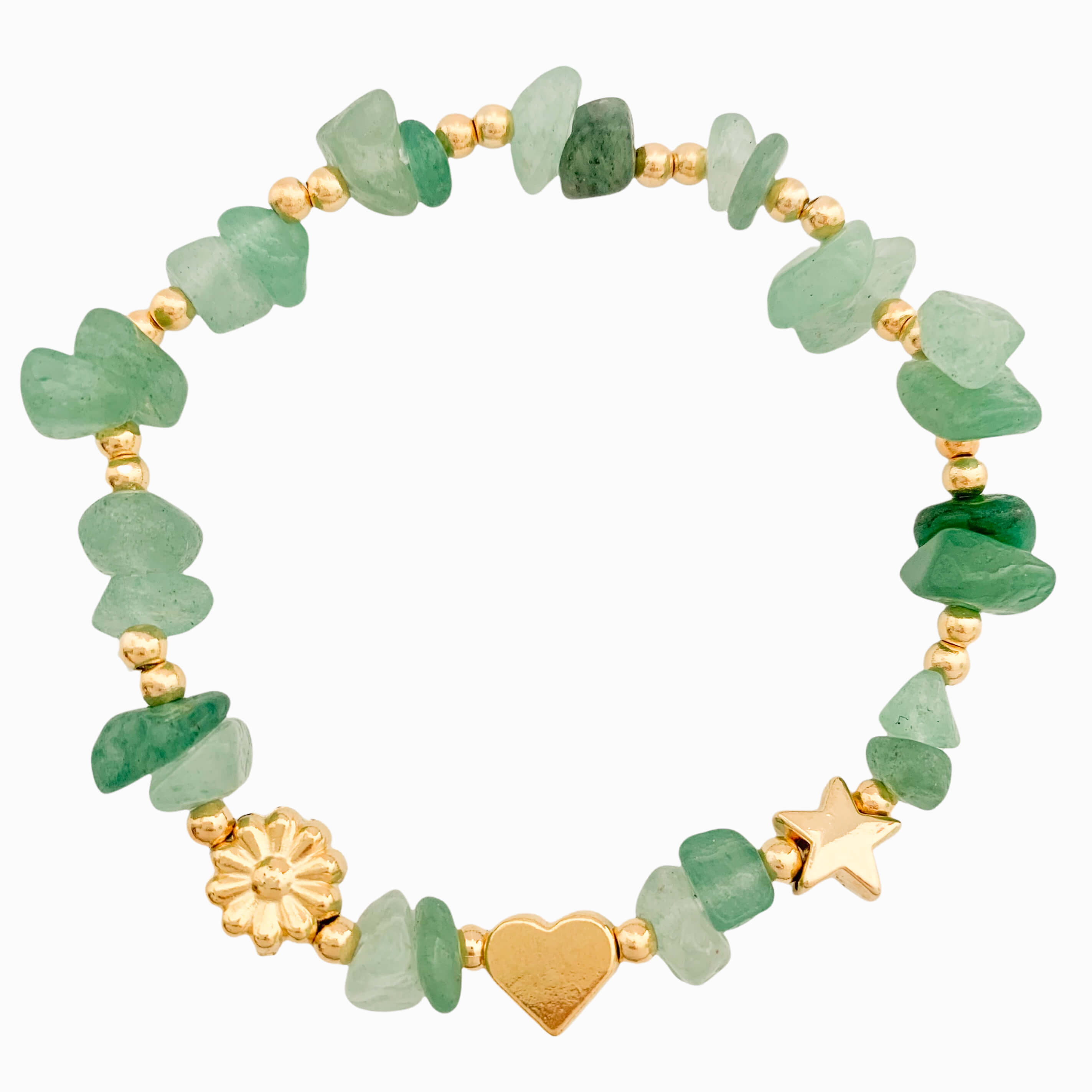 Pulsera Jade Verde Piedra Natural 3 Intenciones Con Significado