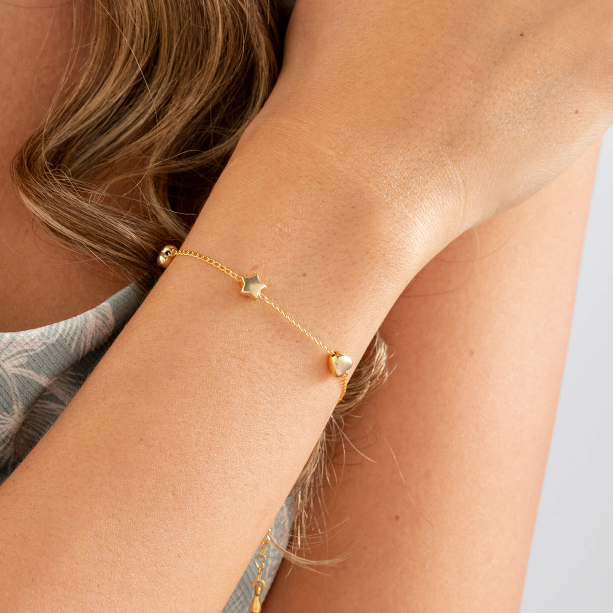 Pulsera Broche Estrellas Corazones Con Significado