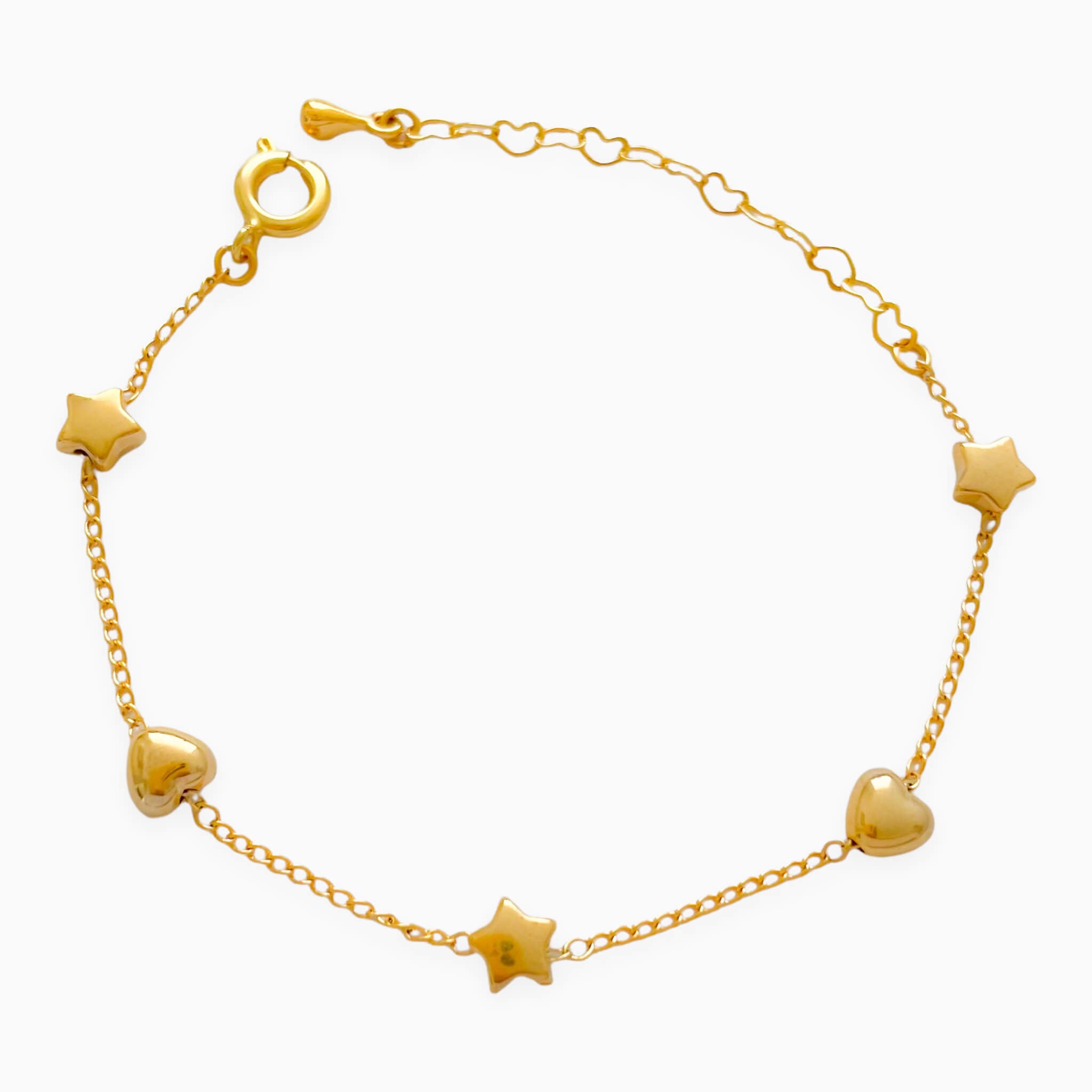 Pulsera Broche Estrellas Corazones Con Significado
