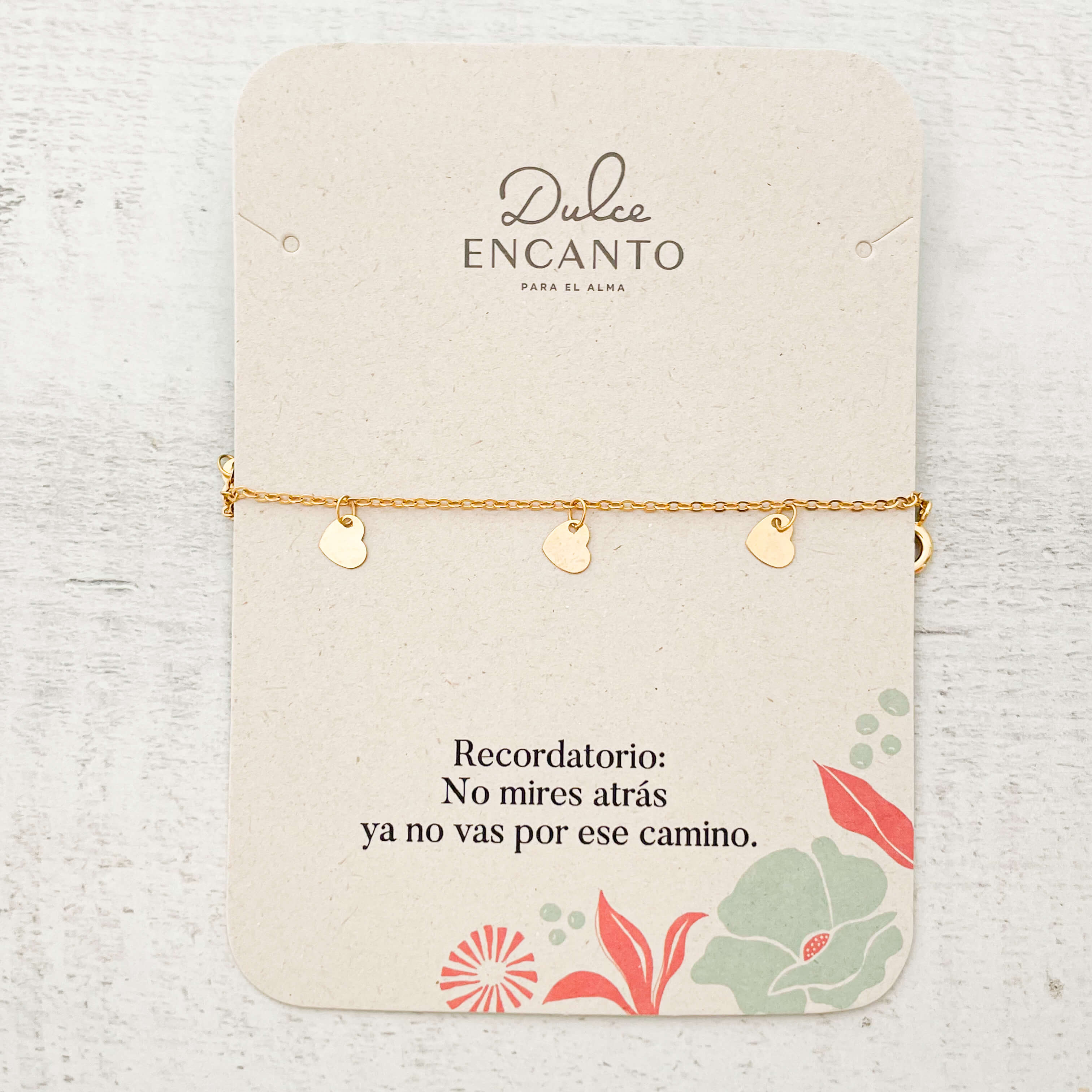Pulsera Broche Corazones Lisos Con Significado