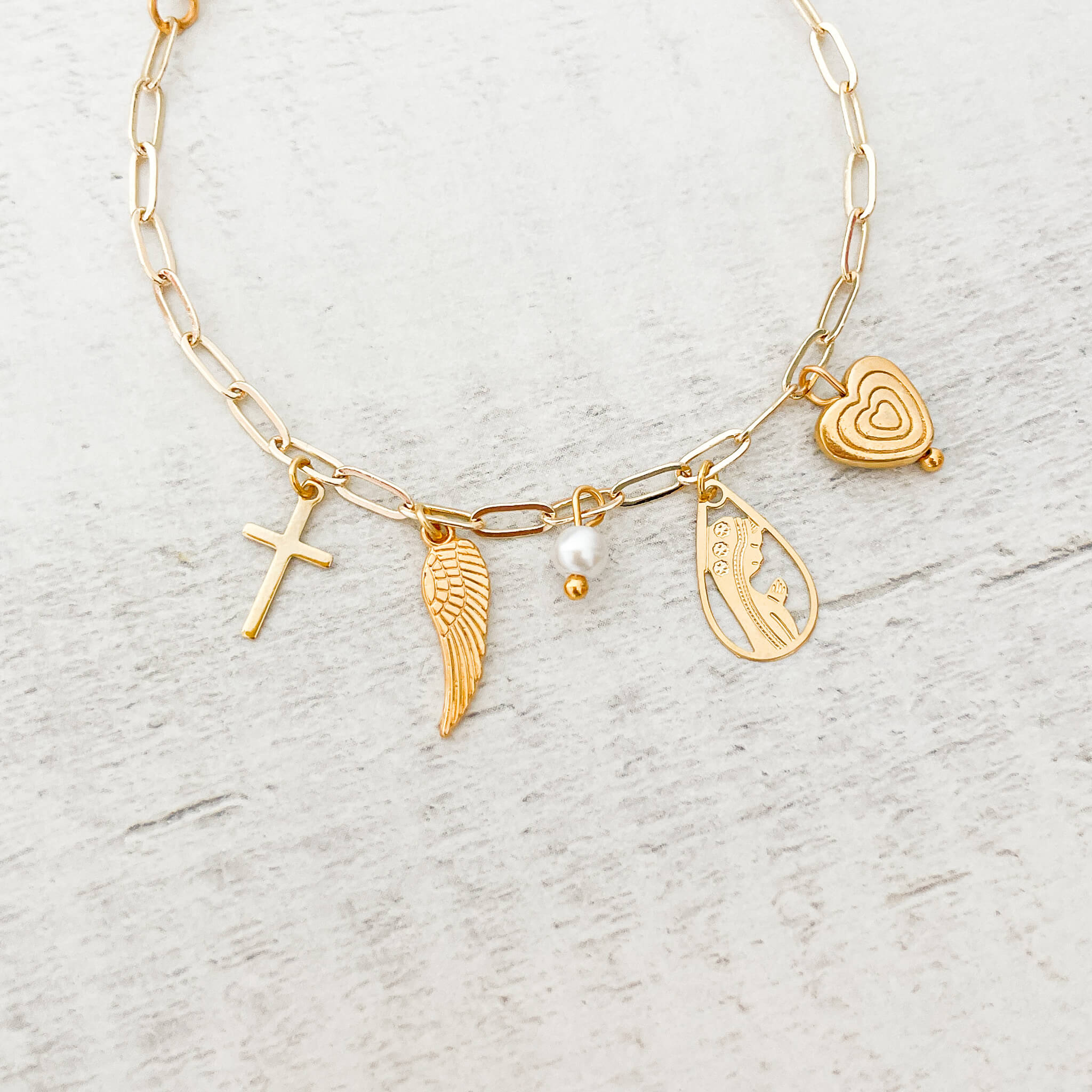 Pulsera Broche Intenciones Fe Con Significado