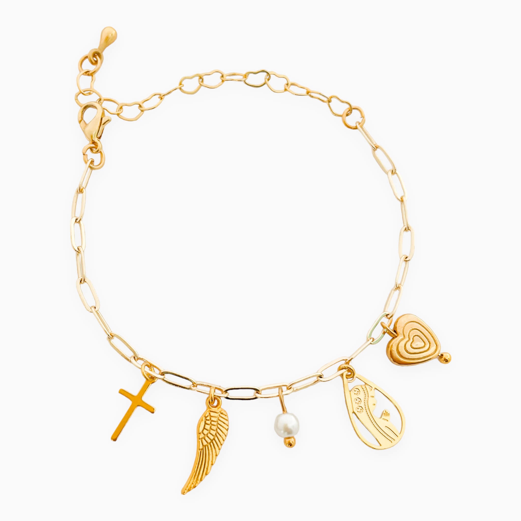 Pulsera Broche Intenciones Fe Con Significado