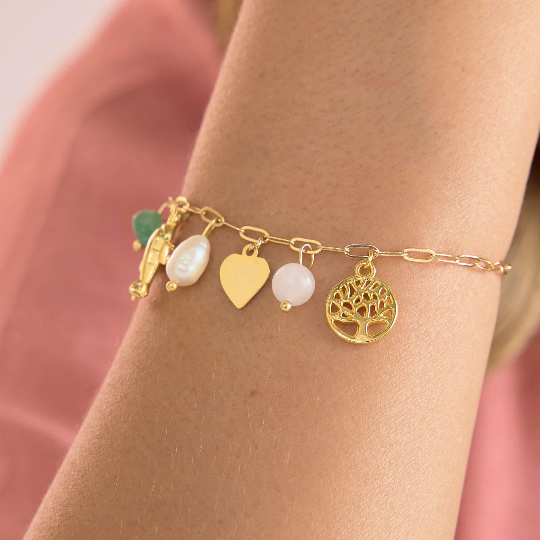 Pulsera Broche Intenciones Viajes Prosperidad Con Significado
