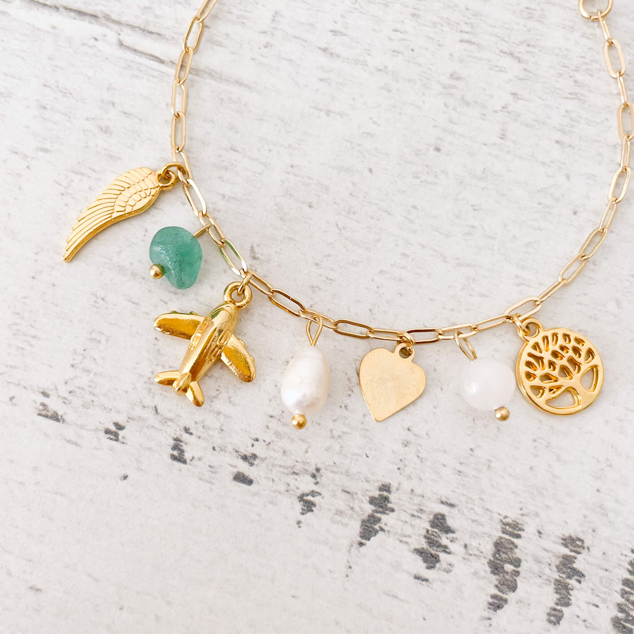 Pulsera Broche Intenciones Viajes Prosperidad Con Significado