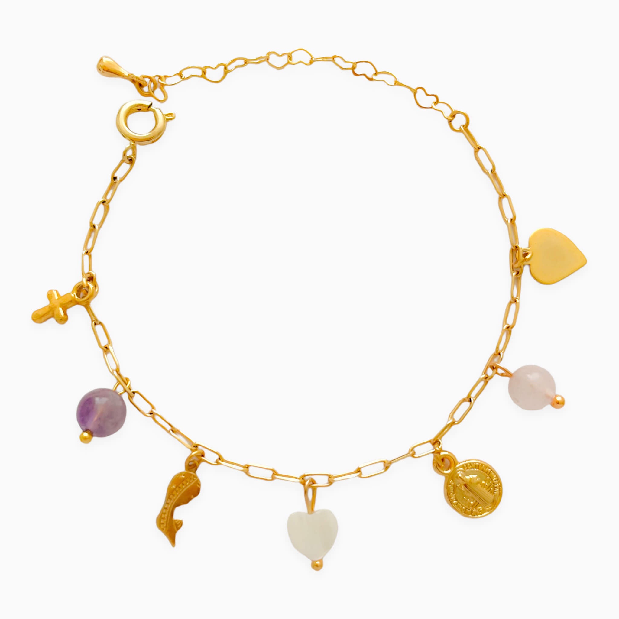 Pulsera Broche Fe Amor Con Significado