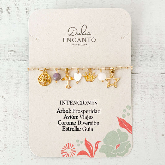 Pulsera Broche Intenciones Soy Suficiente Con Significado