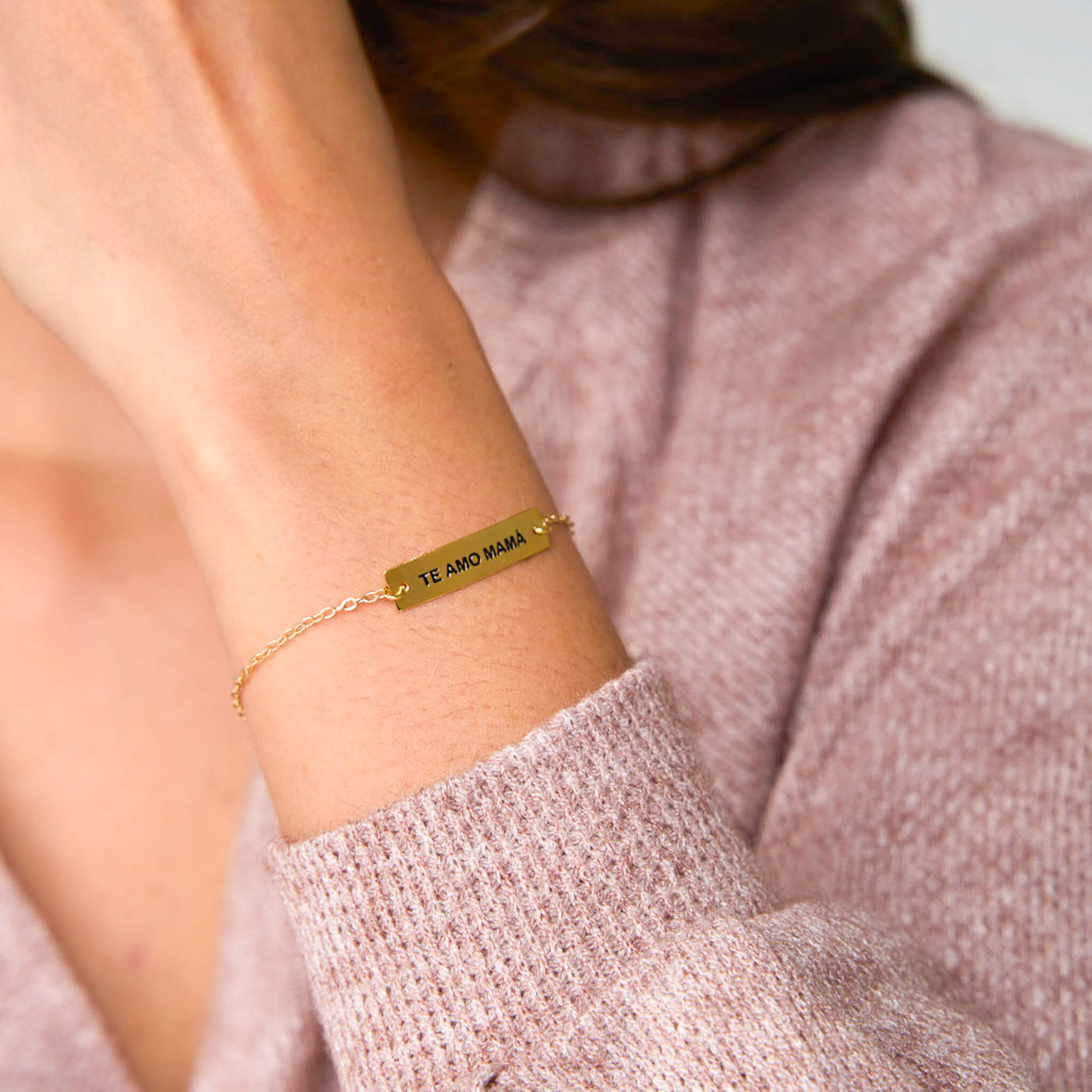 Pulsera Te Amo Mamá Broche