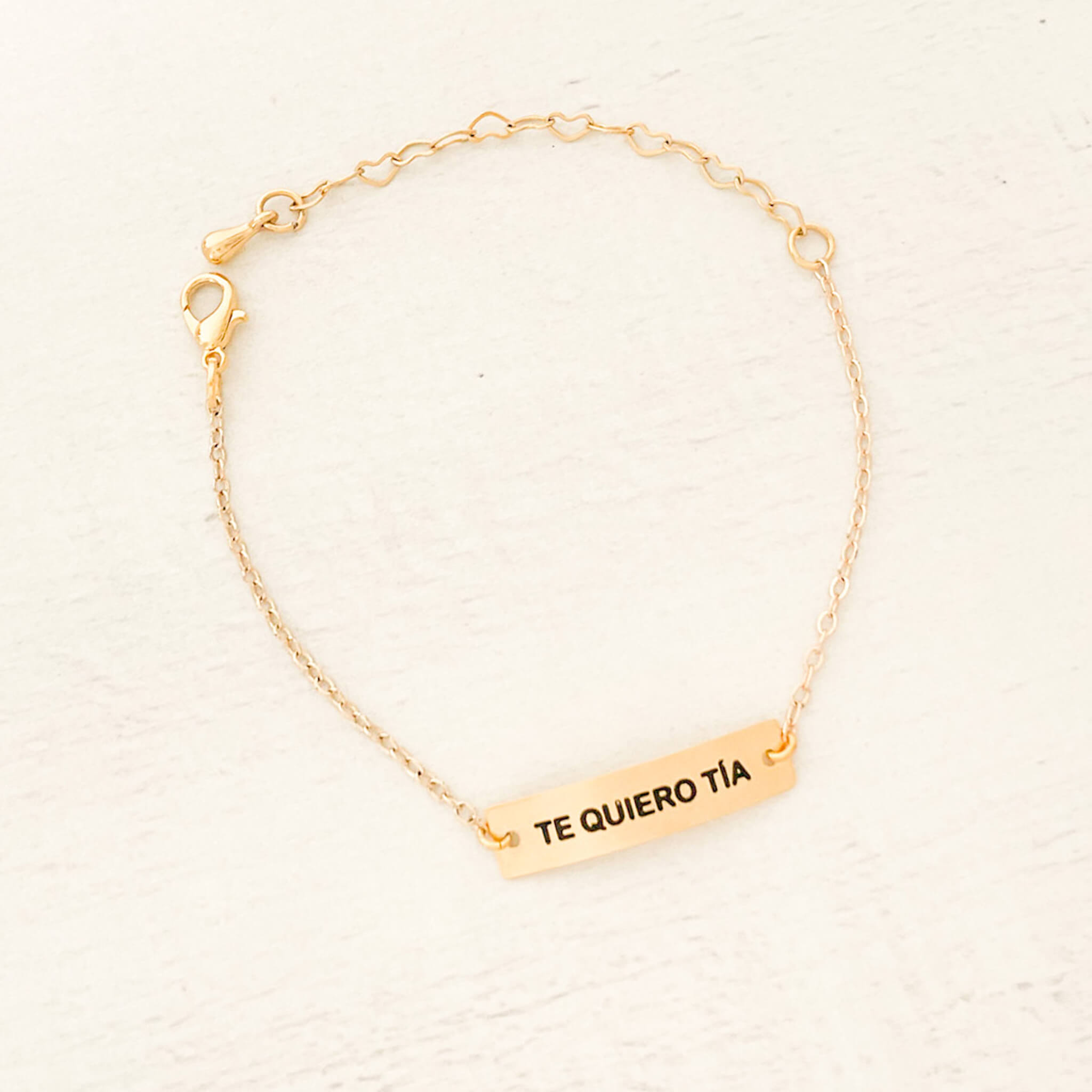 Pulsera Te Quiero Tía Broche