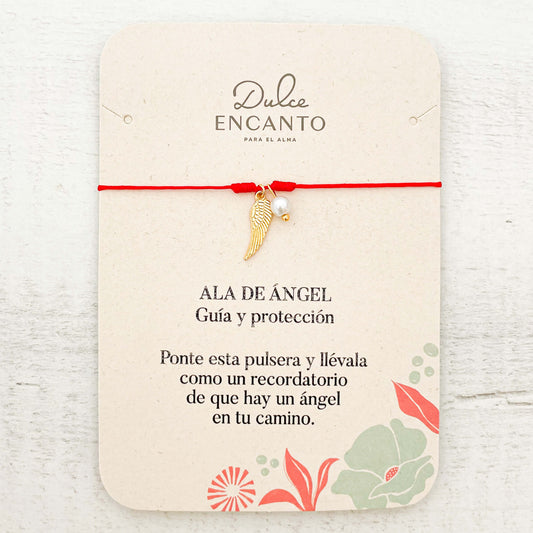 Pulsera Hilo Ala De Ángel Con Significado